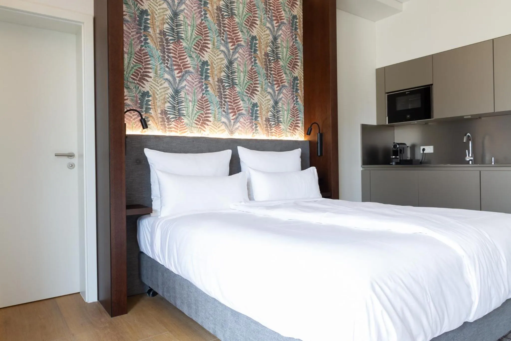 Bed in Toploft The Aparthotel