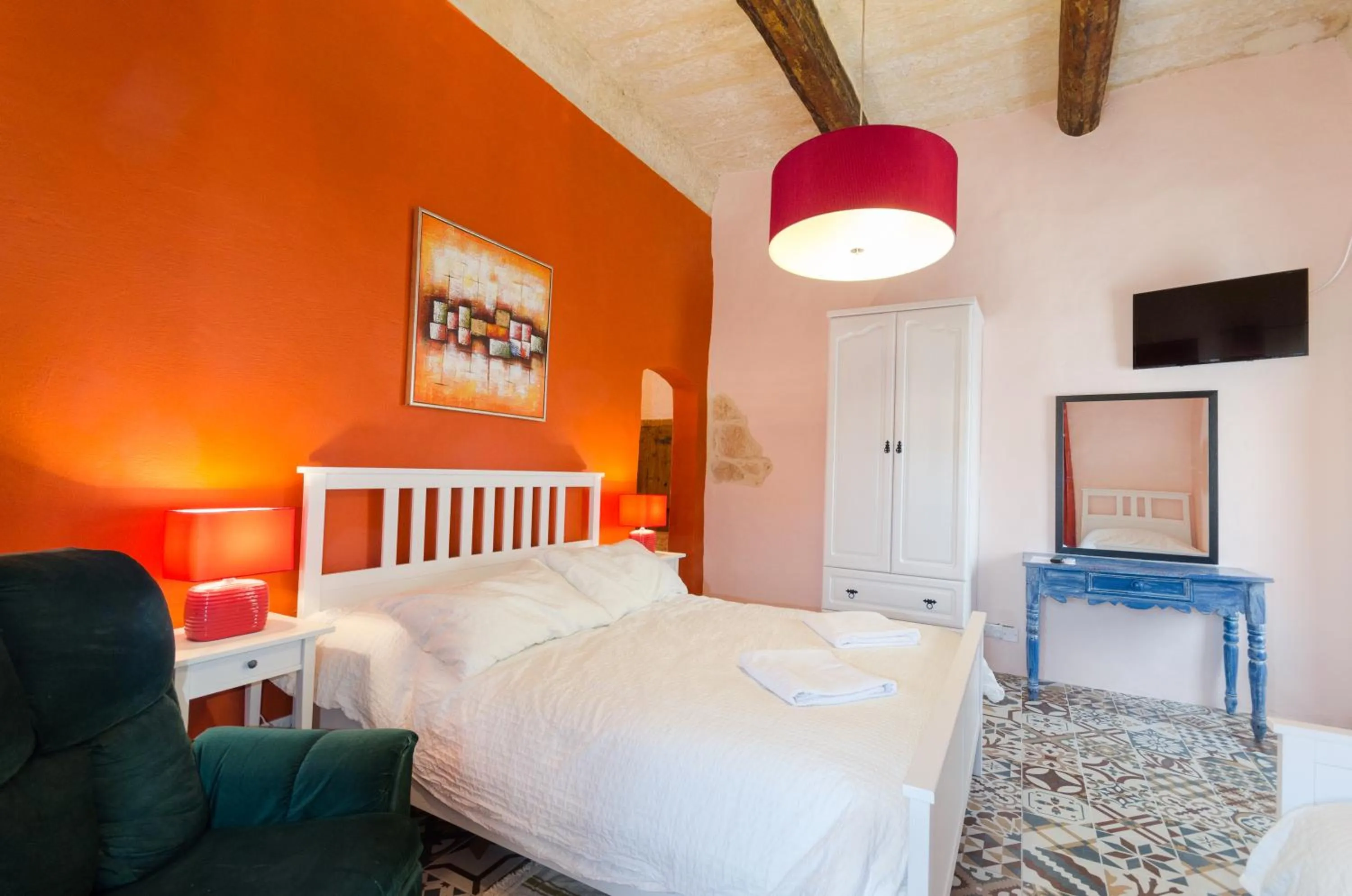 Bedroom, Bed in Il-Wileġ Bed & Breakfast