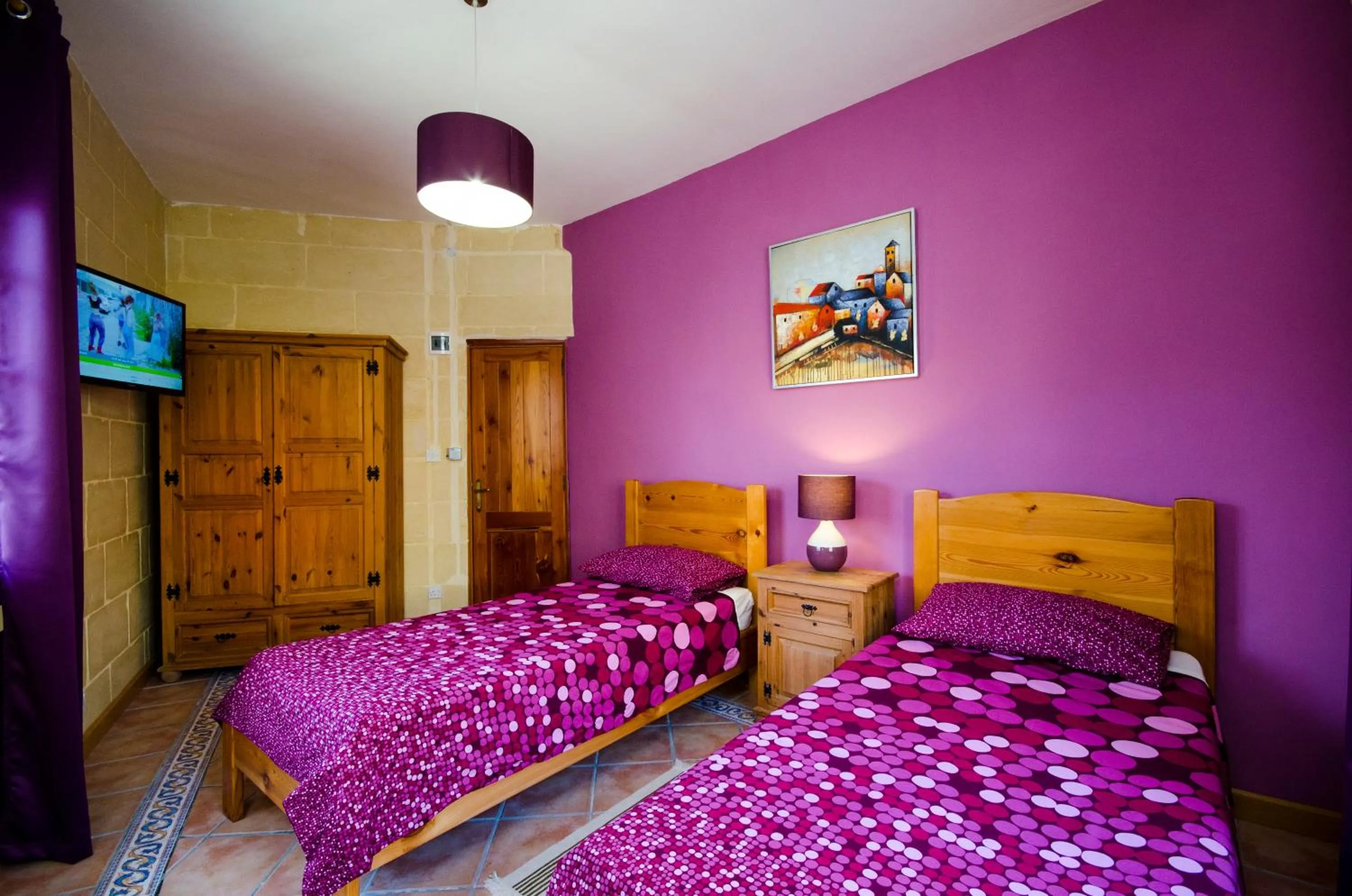 Bedroom, Bed in Il-Wileġ Bed & Breakfast