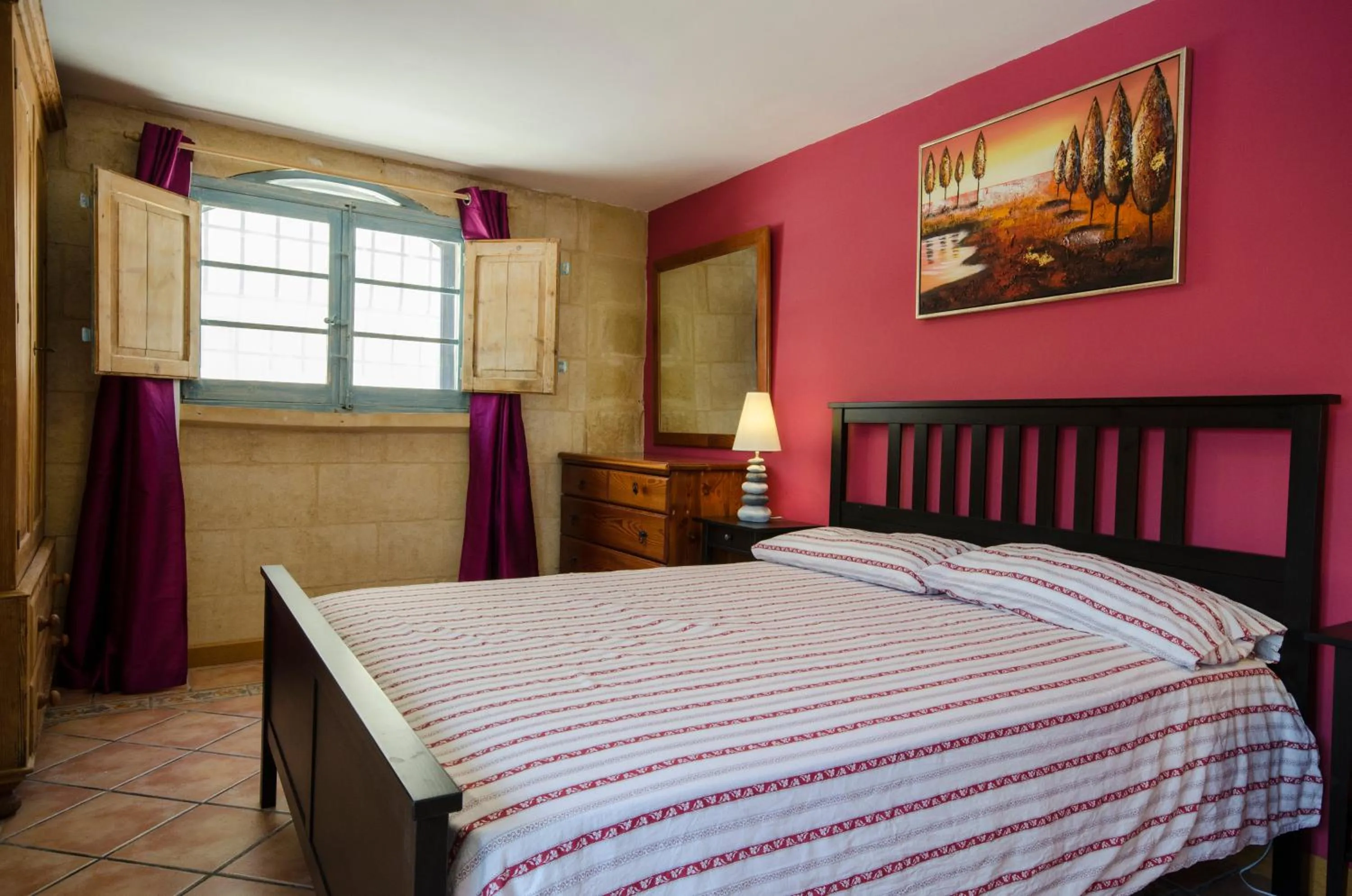 Bedroom, Bed in Il-Wileġ Bed & Breakfast