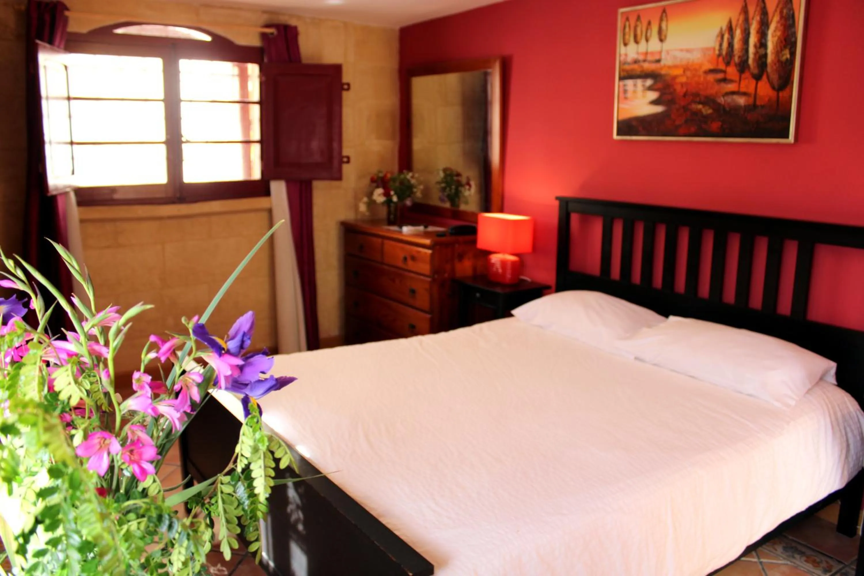 Bedroom, Bed in Il-Wileġ Bed & Breakfast