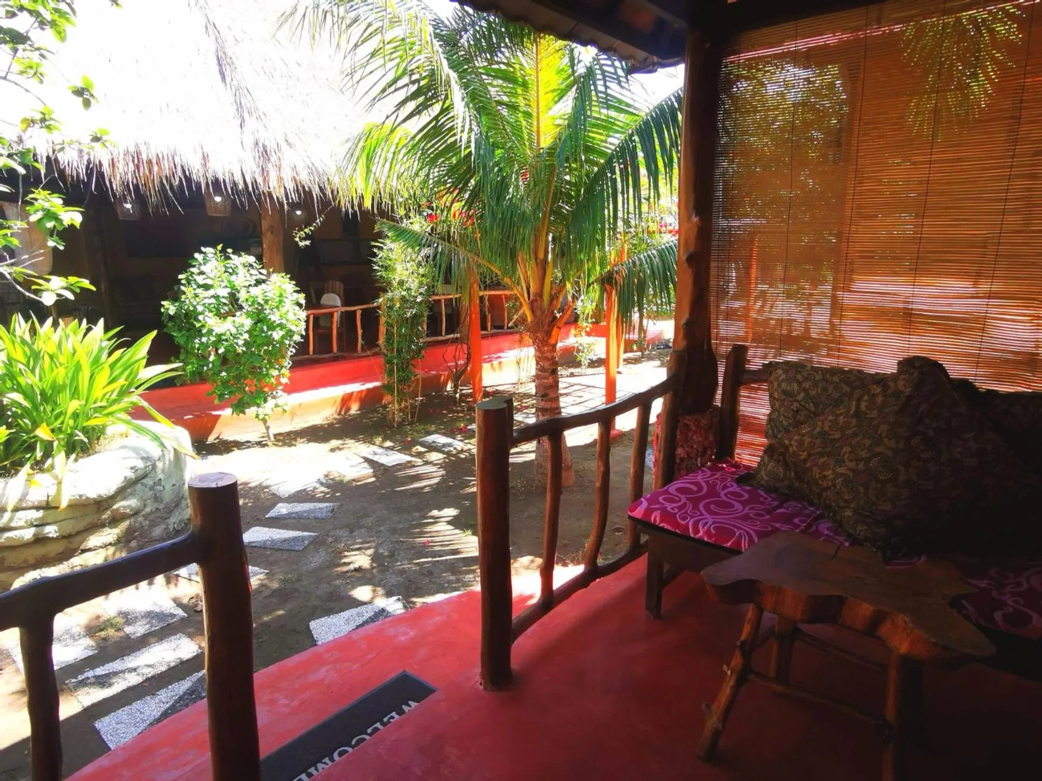 Patio in Kampung Meno Bungalows