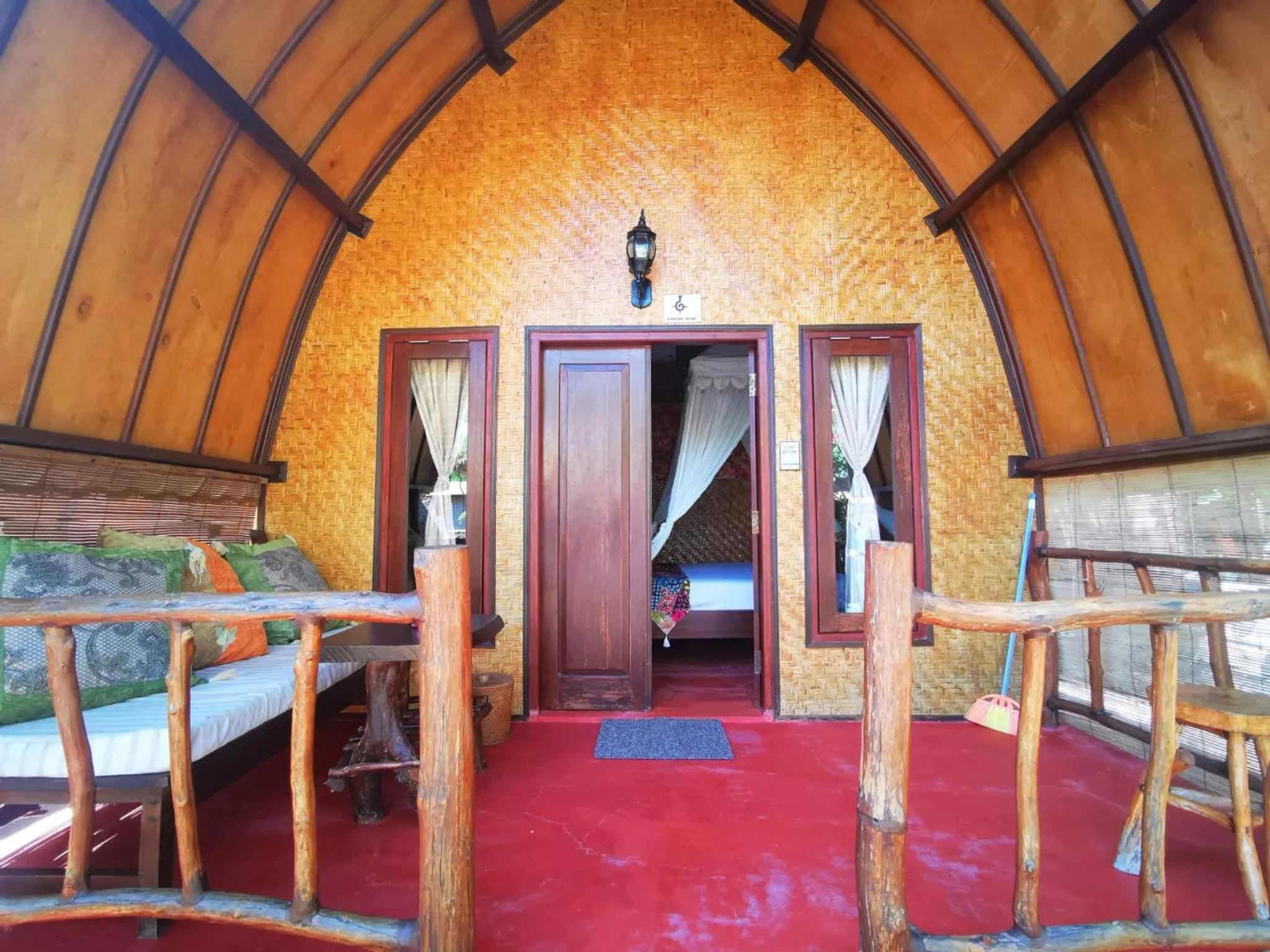 Patio in Kampung Meno Bungalows