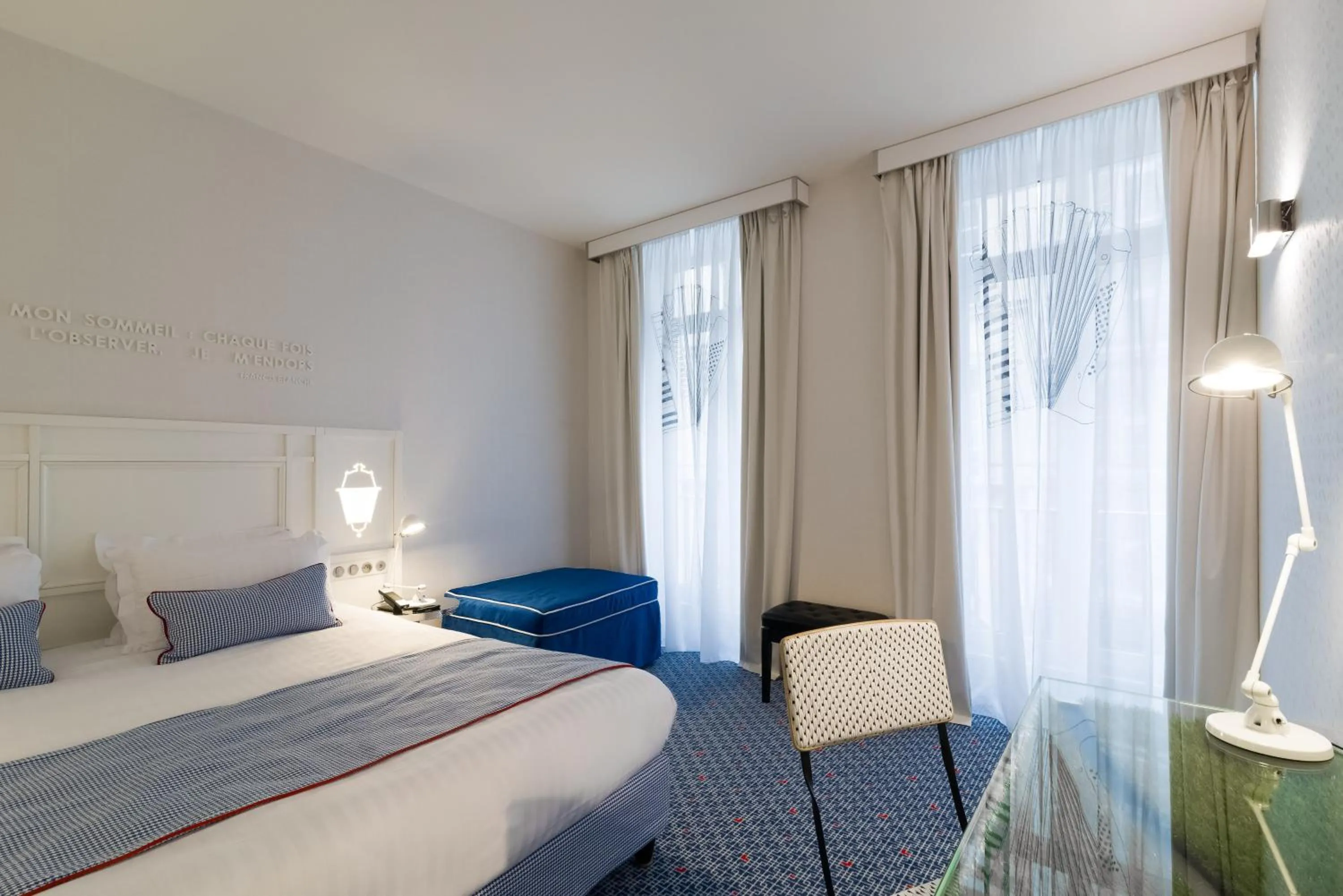 Bedroom, Bed in Hotel 34B - Astotel