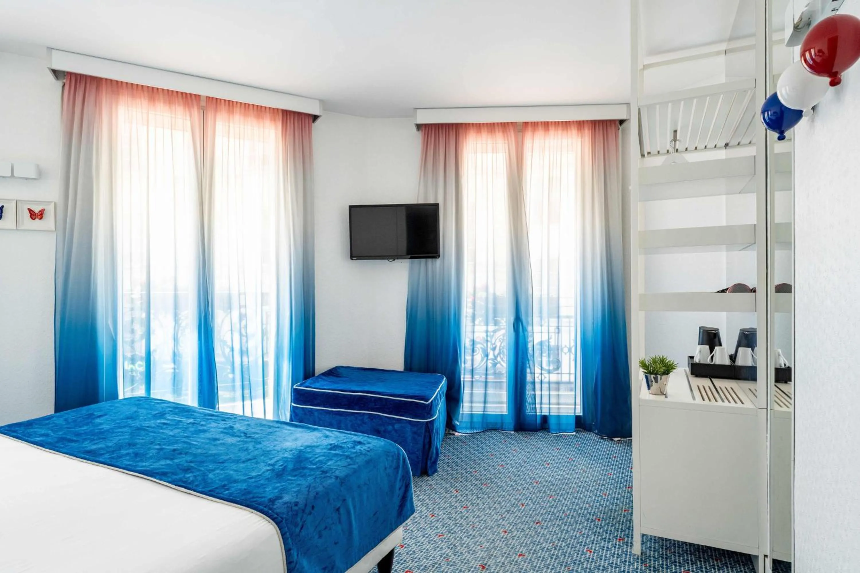 Bedroom, Bed in Hotel 34B - Astotel