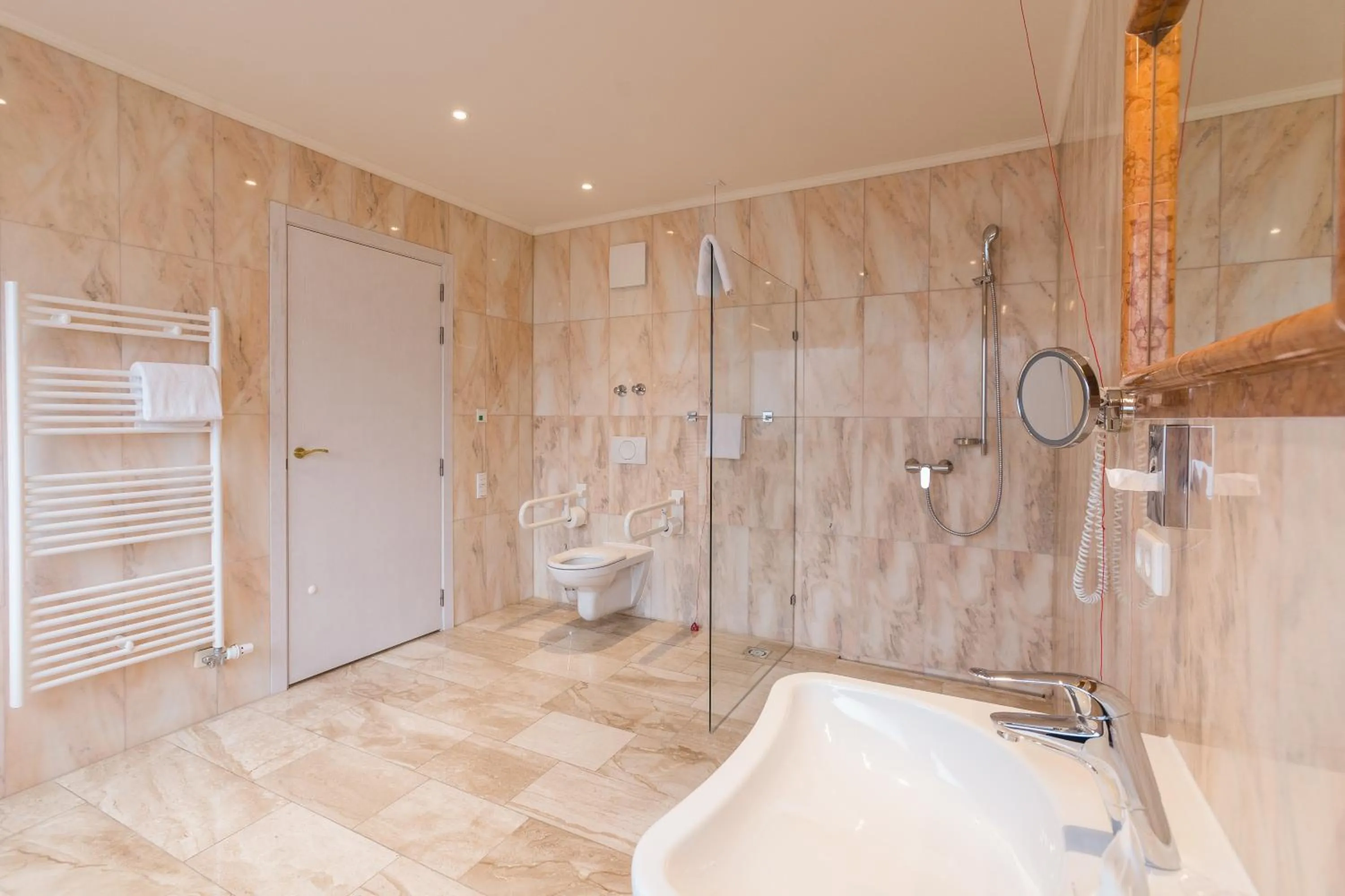 Bed in Grand Hotel Palladium