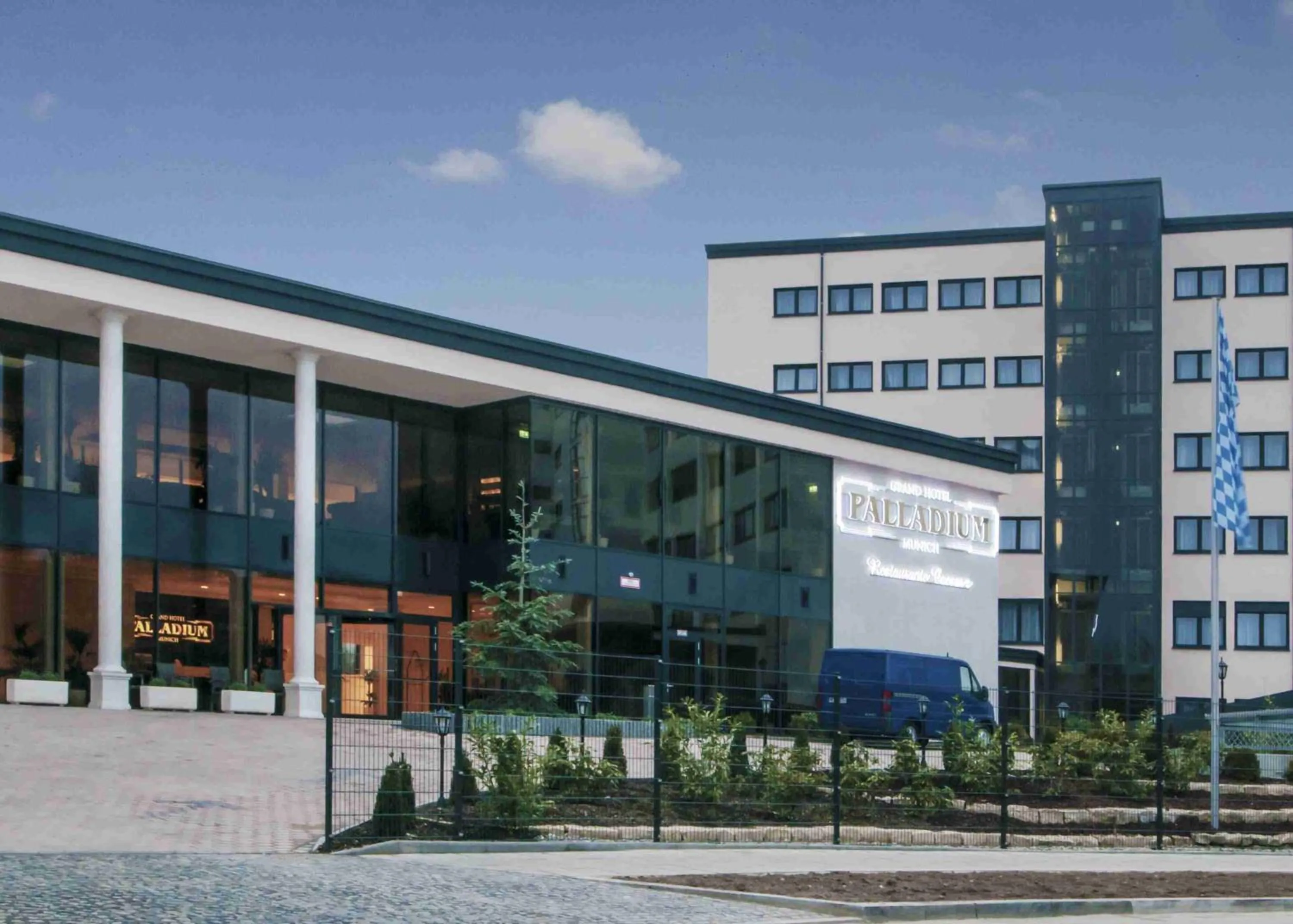 Facade/entrance in Grand Hotel Palladium