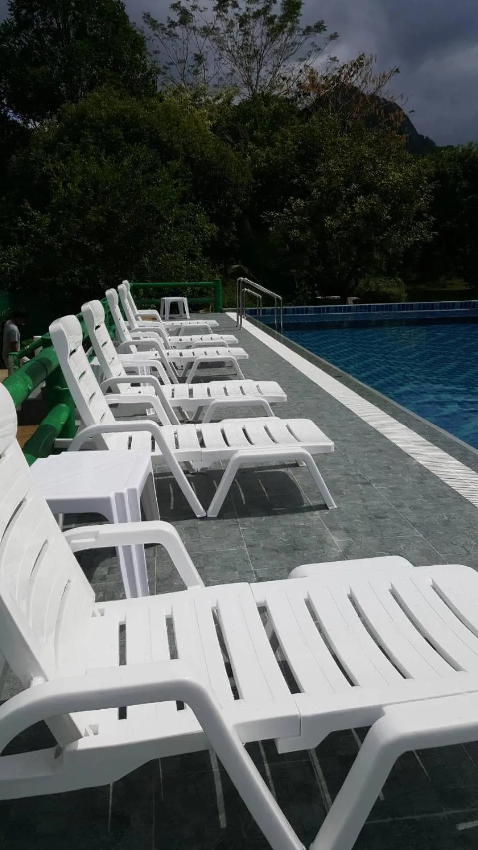 Swimming pool in Khao Sok Royal Bamboo Lodges - SHA Certified