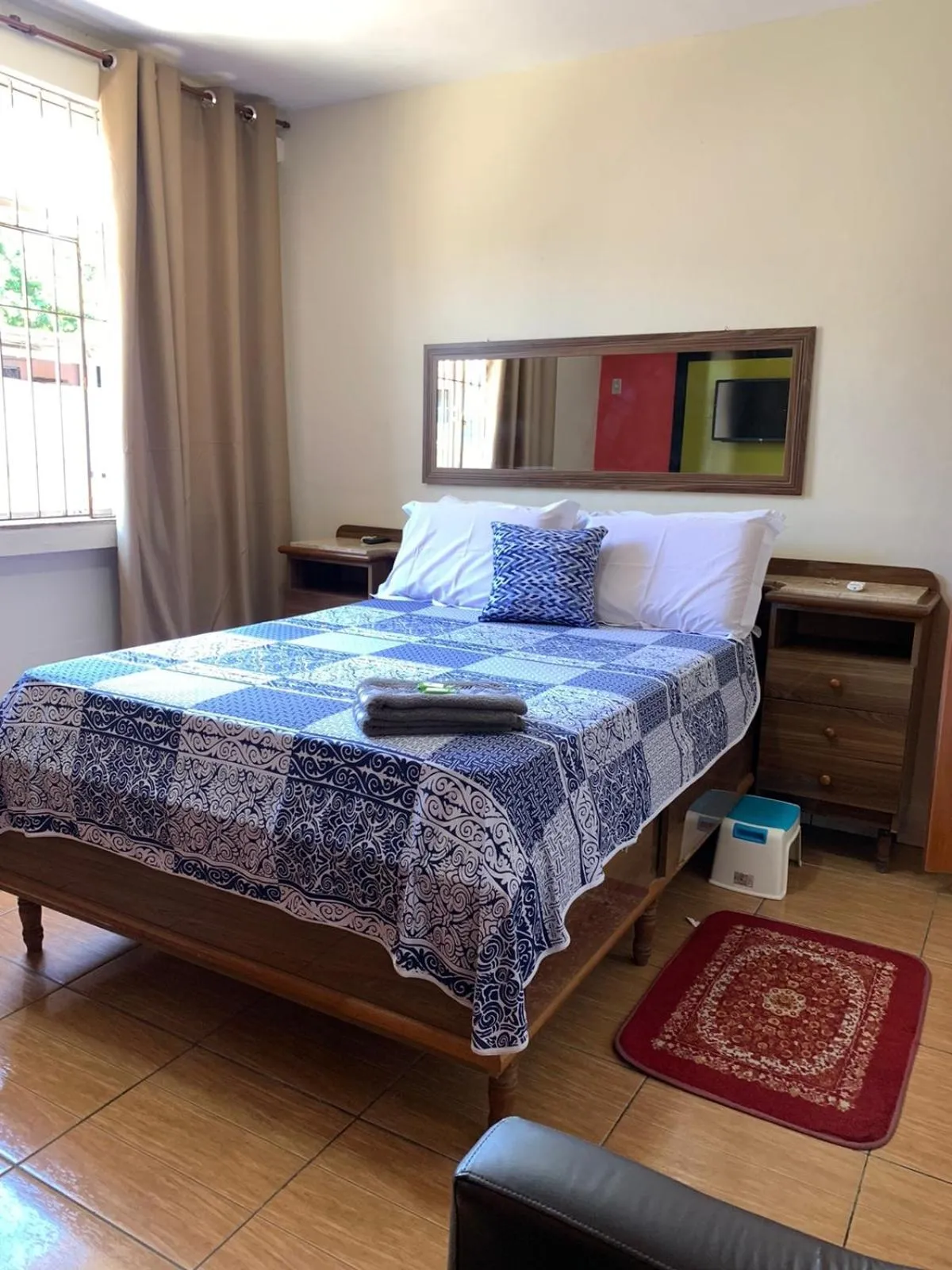 Bed in Quartos Em Casa In Caxias da Paraíso
