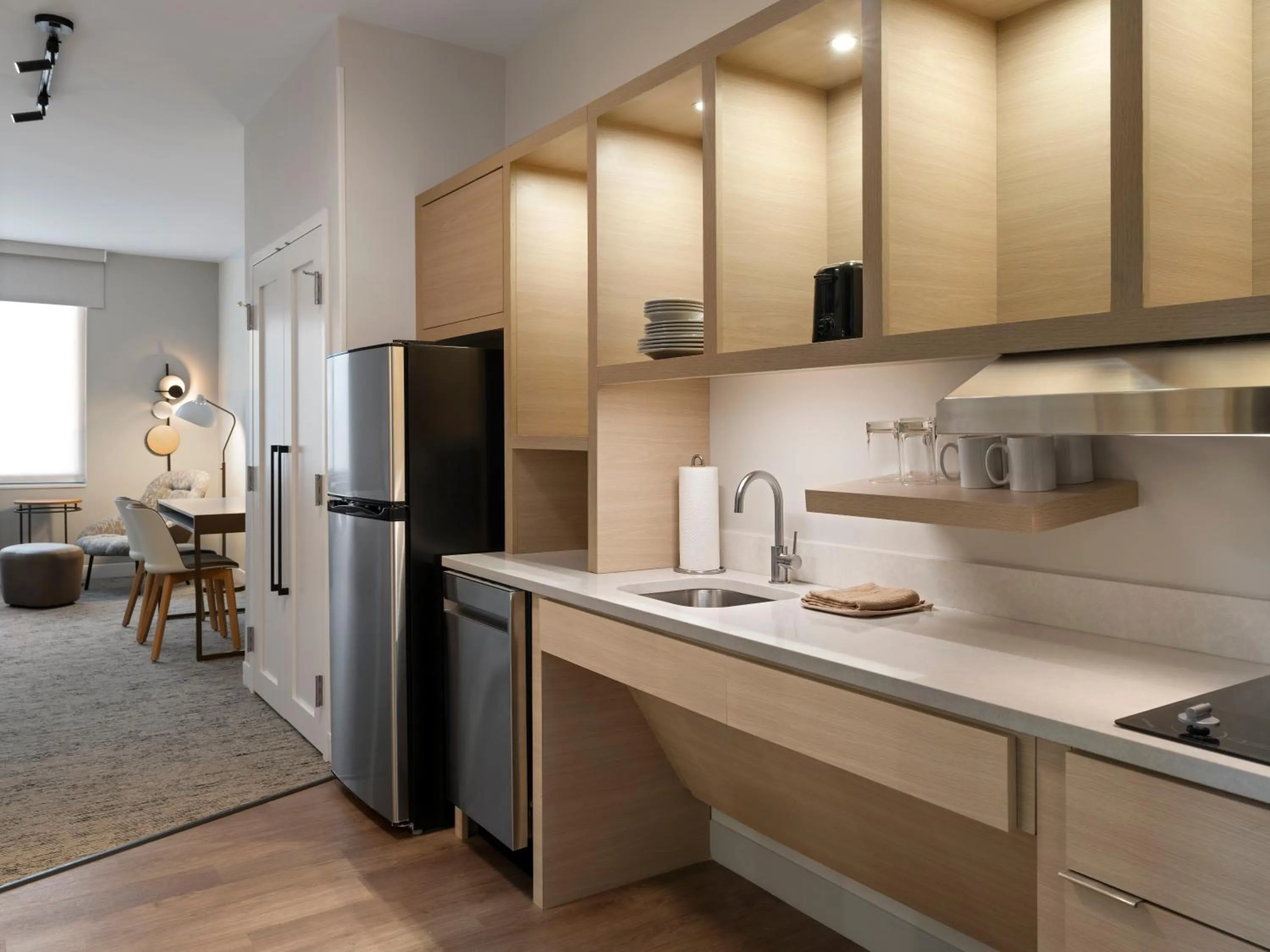 kitchen in TownePlace Suites by Marriott Corbin