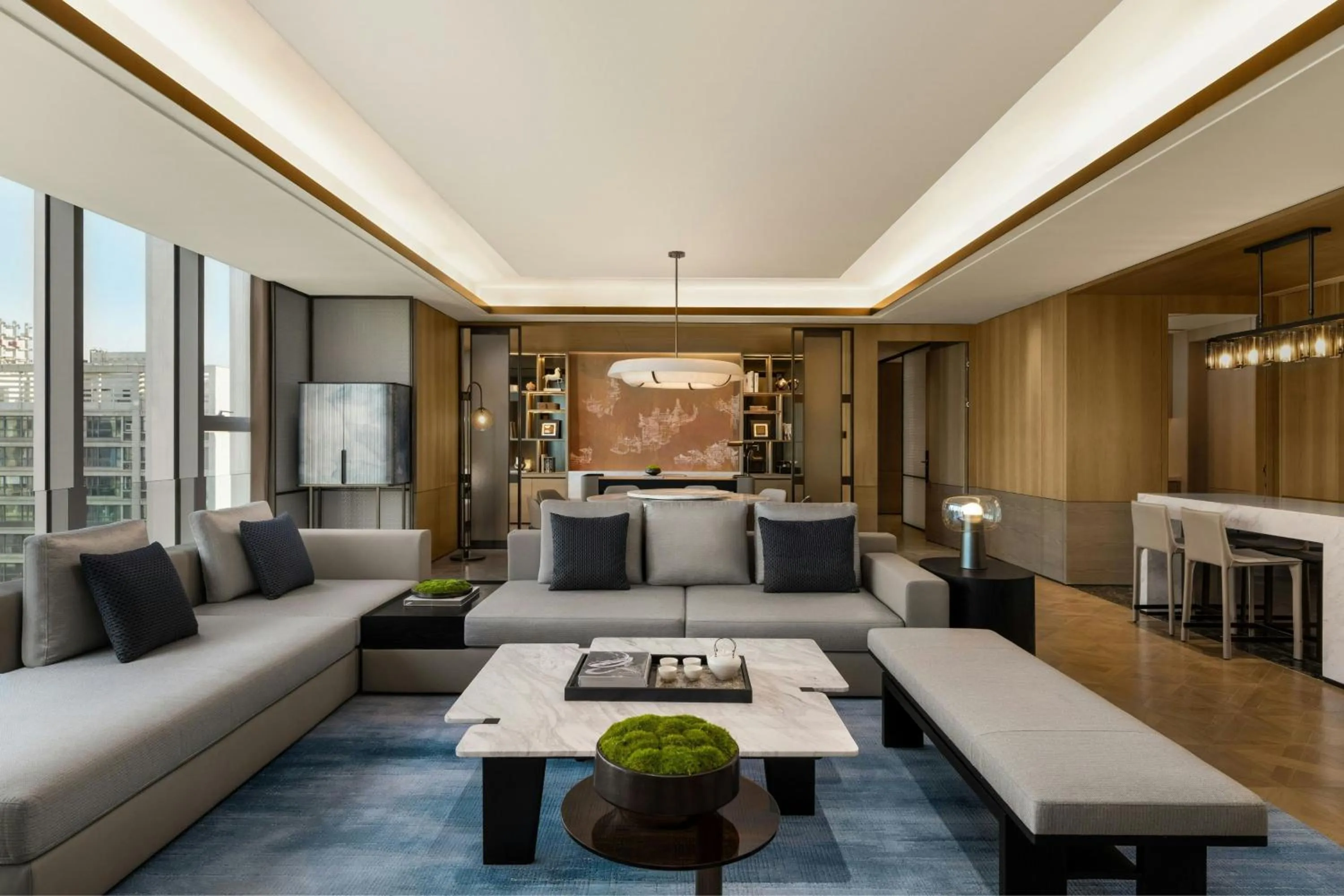 Photo of the whole room in Xi'an Marriott Hotel High-Tech Zone