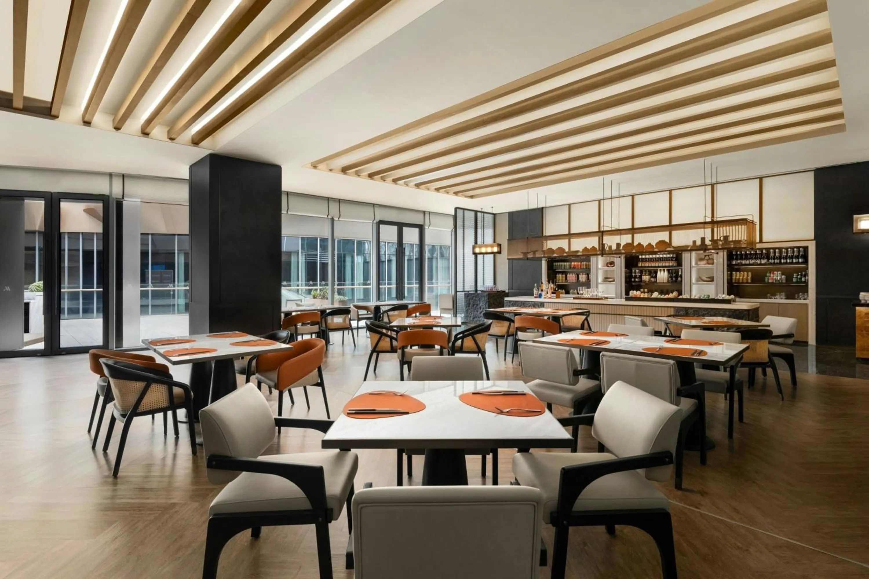 Lounge or bar in Xi'an Marriott Hotel High-Tech Zone