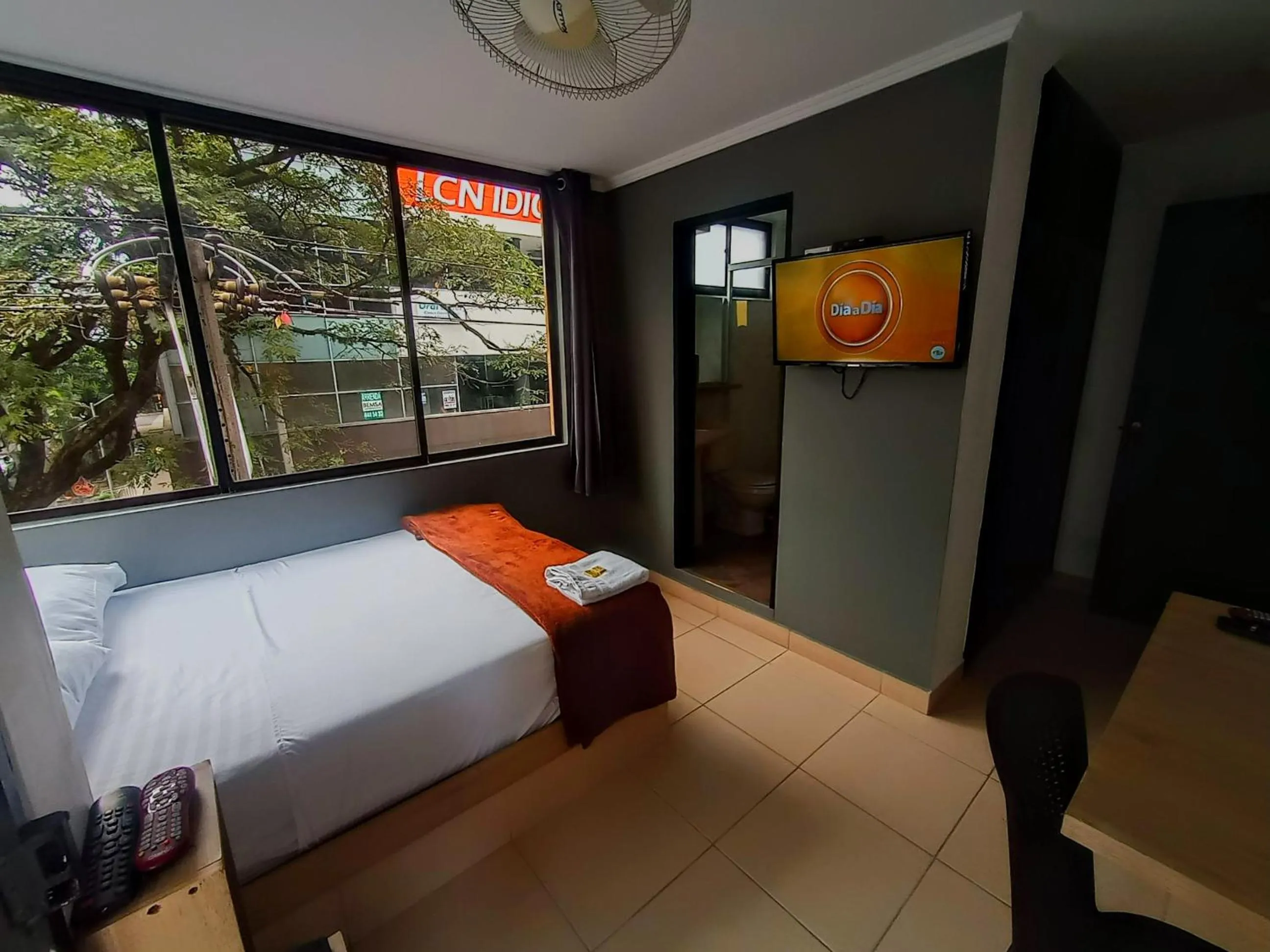 Bed in Hotel Ruiseñor Itagui