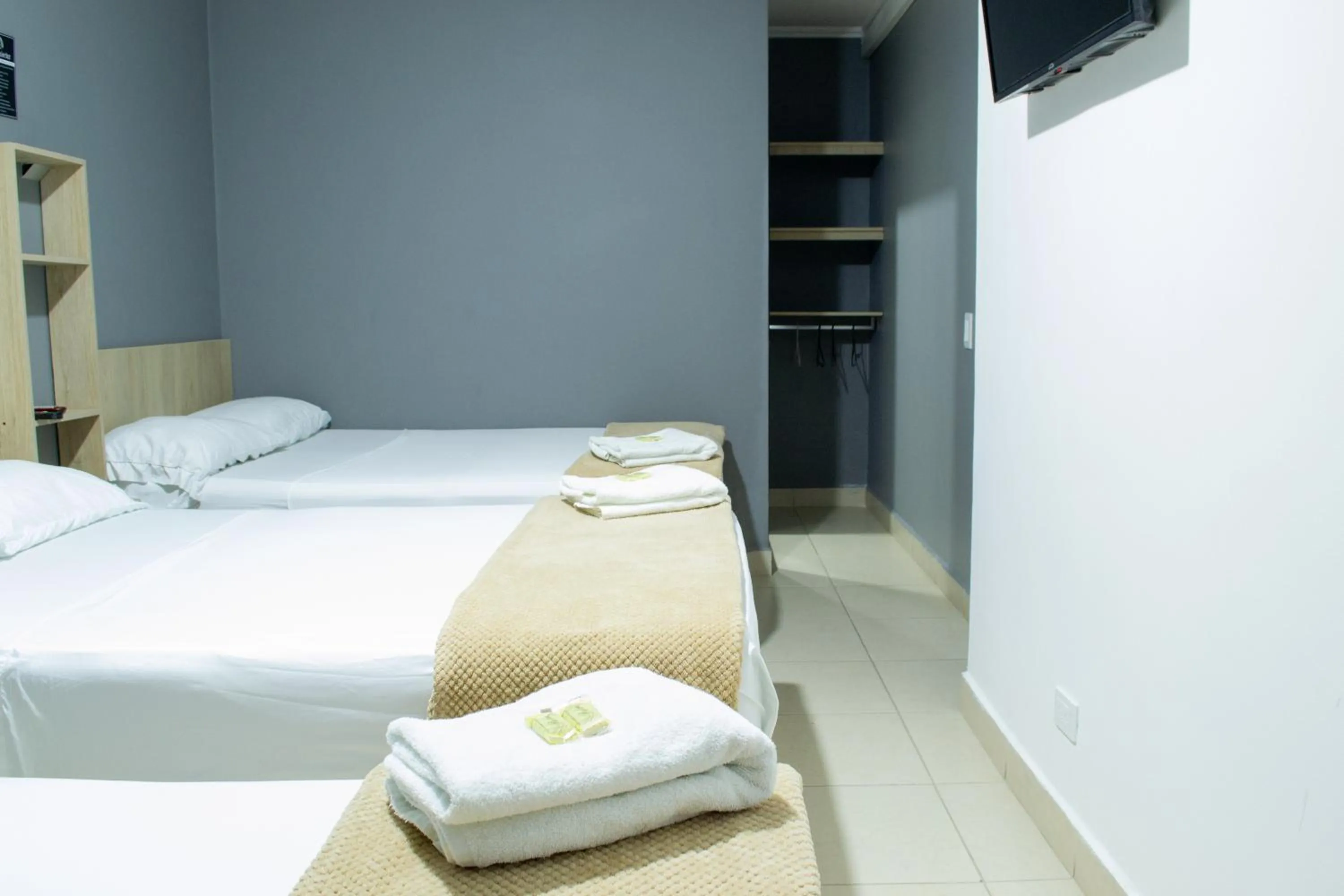 Bed in Hotel Ruiseñor Itagui