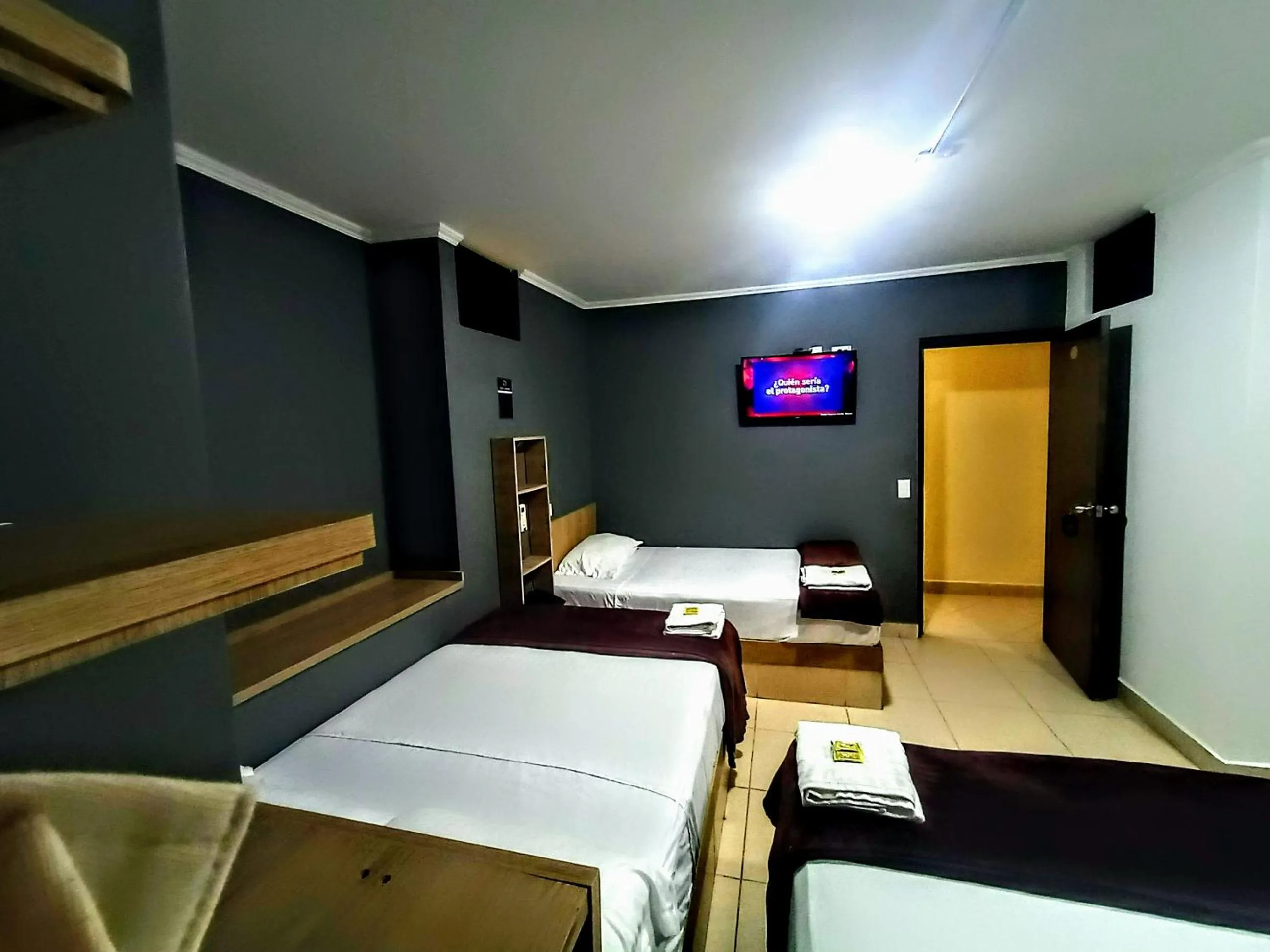 Bed in Hotel Ruiseñor Itagui