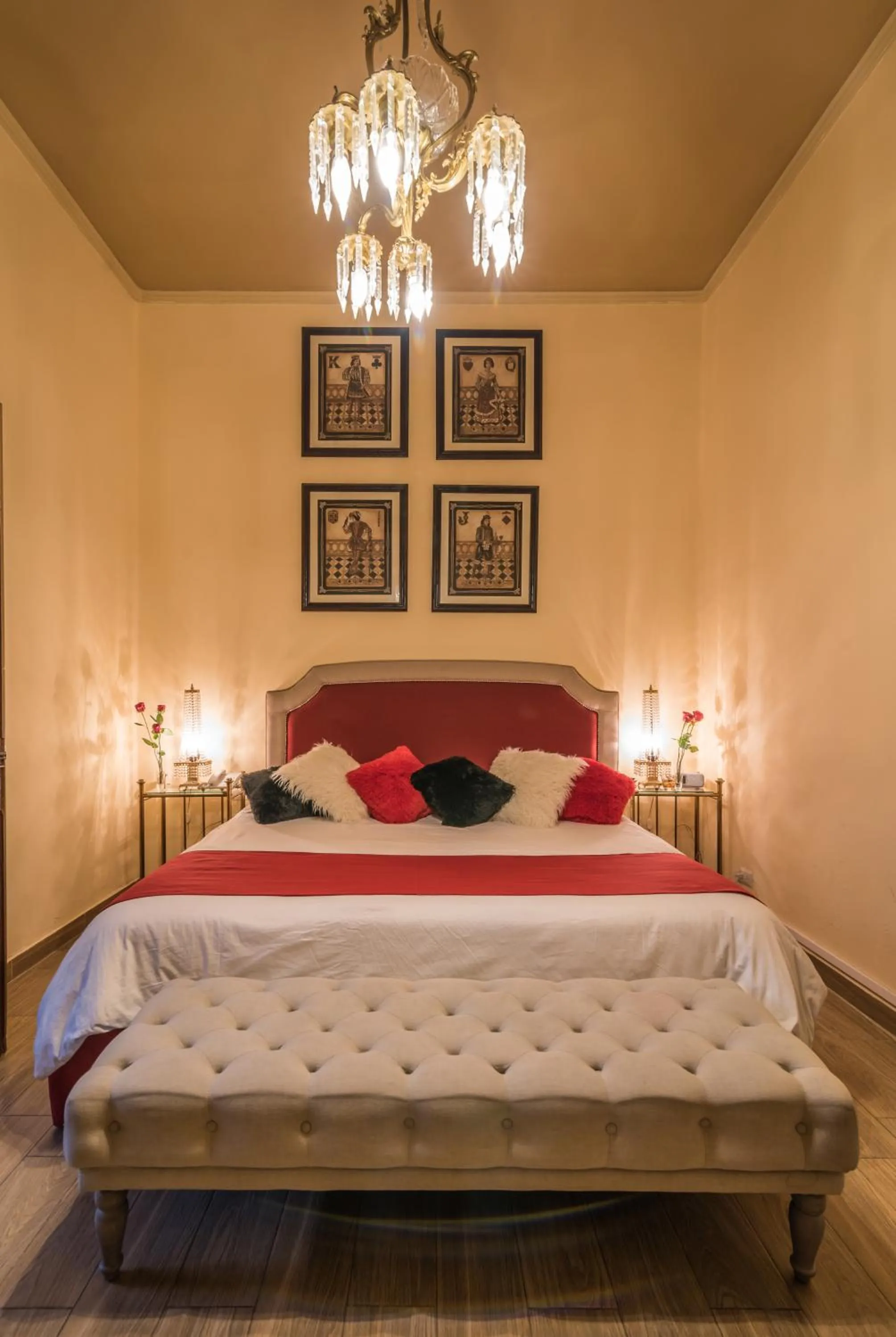 Bed in Hotel Boutique Casa del Jardín Aguascalientes