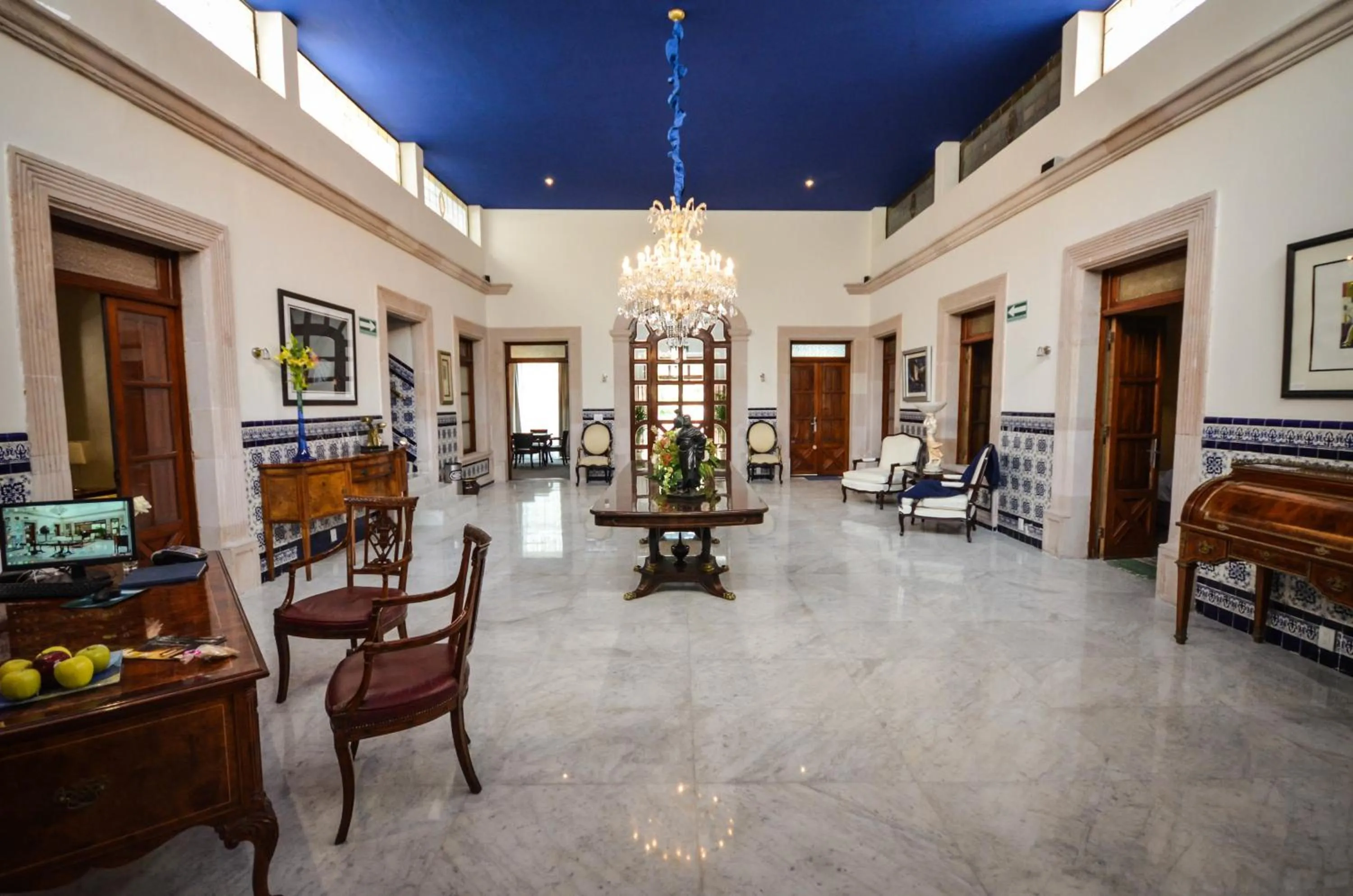 Lobby or reception in Hotel Boutique Casa del Jardín Aguascalientes