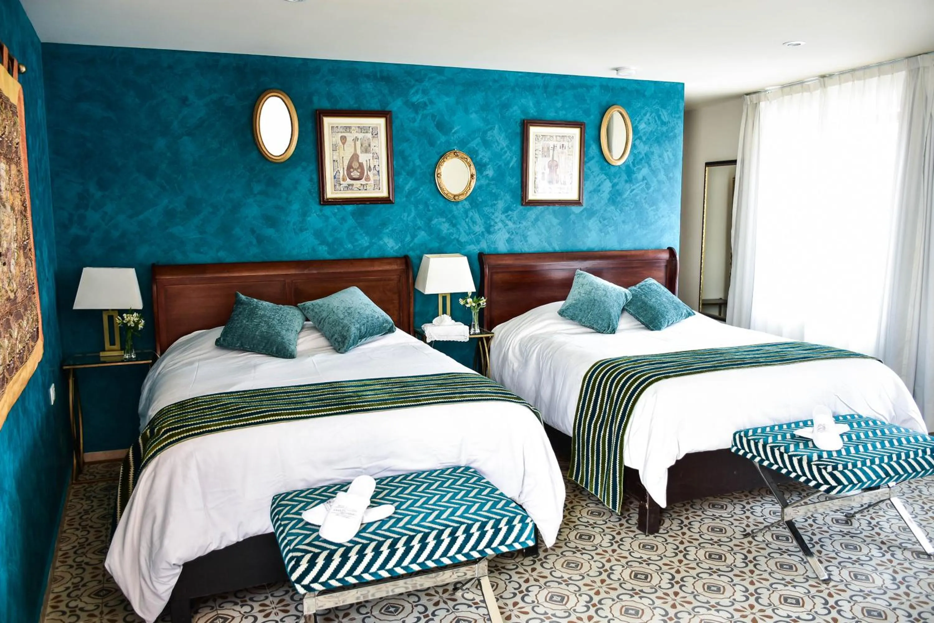 Photo of the whole room, Bed in Hotel Boutique Casa del Jardín Aguascalientes