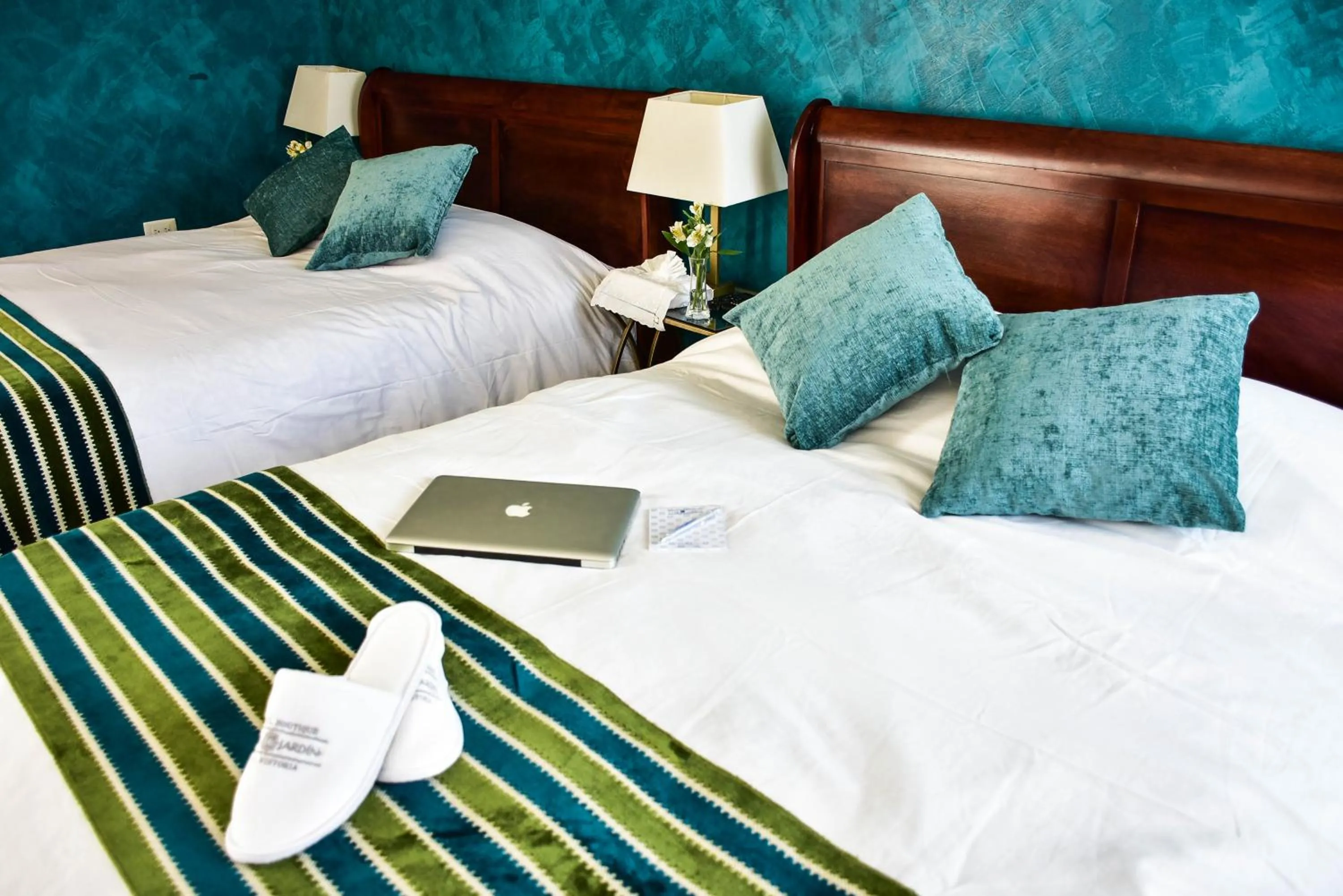 Bed in Hotel Boutique Casa del Jardín Aguascalientes