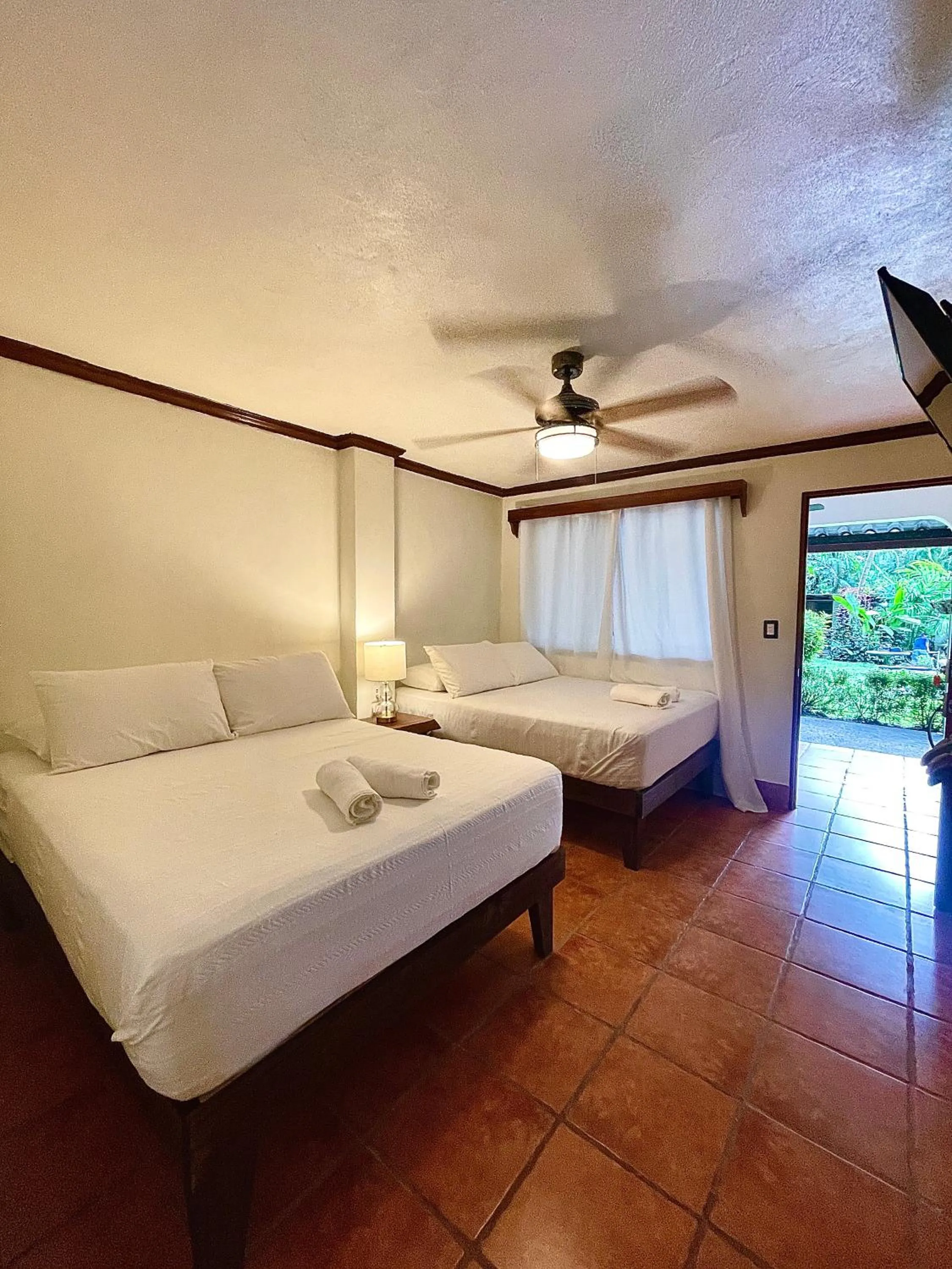 Quadruple Room with Garden View in Rio Lindo Hotel