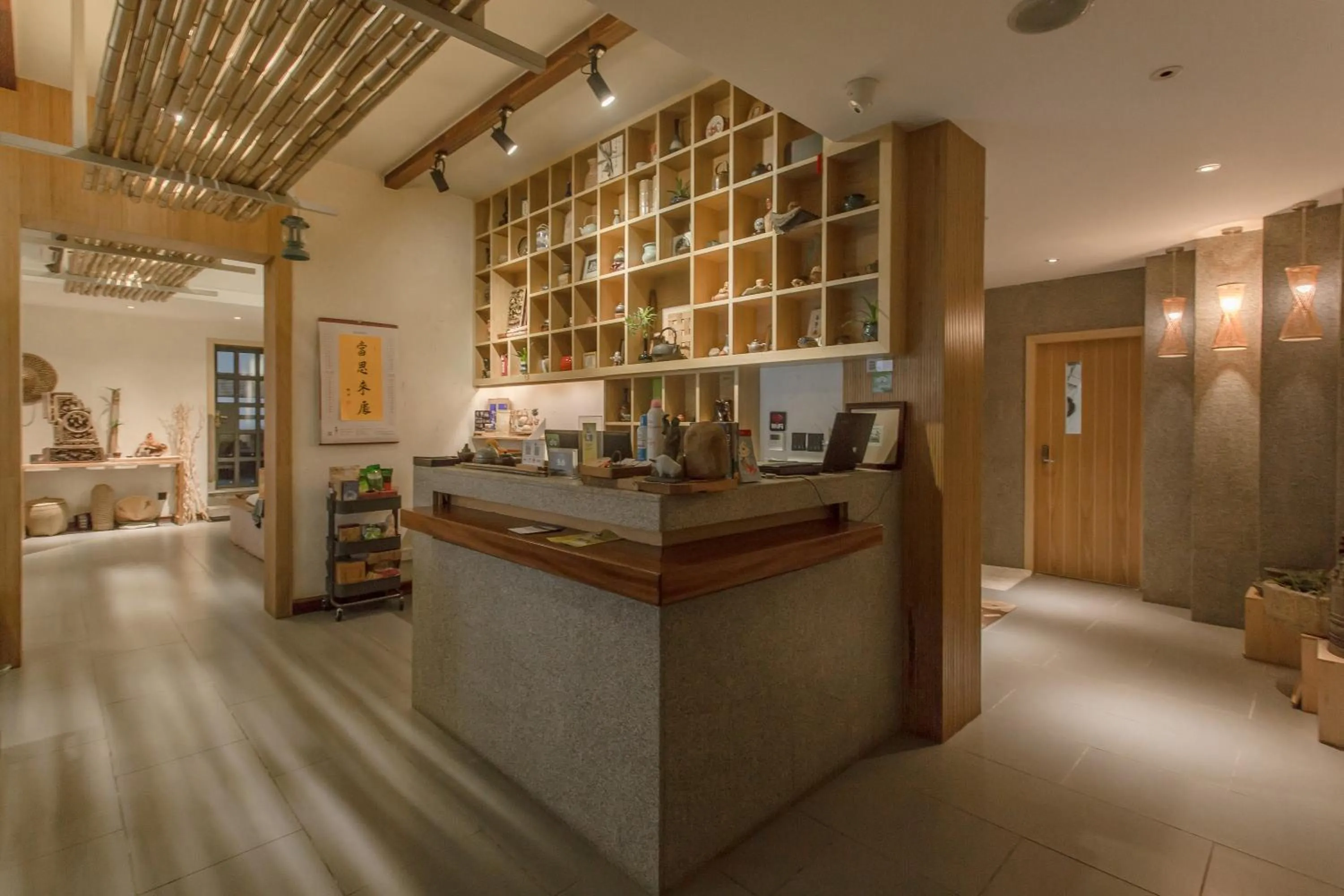 Lobby or reception in Zen Tea House Seven Stars Park