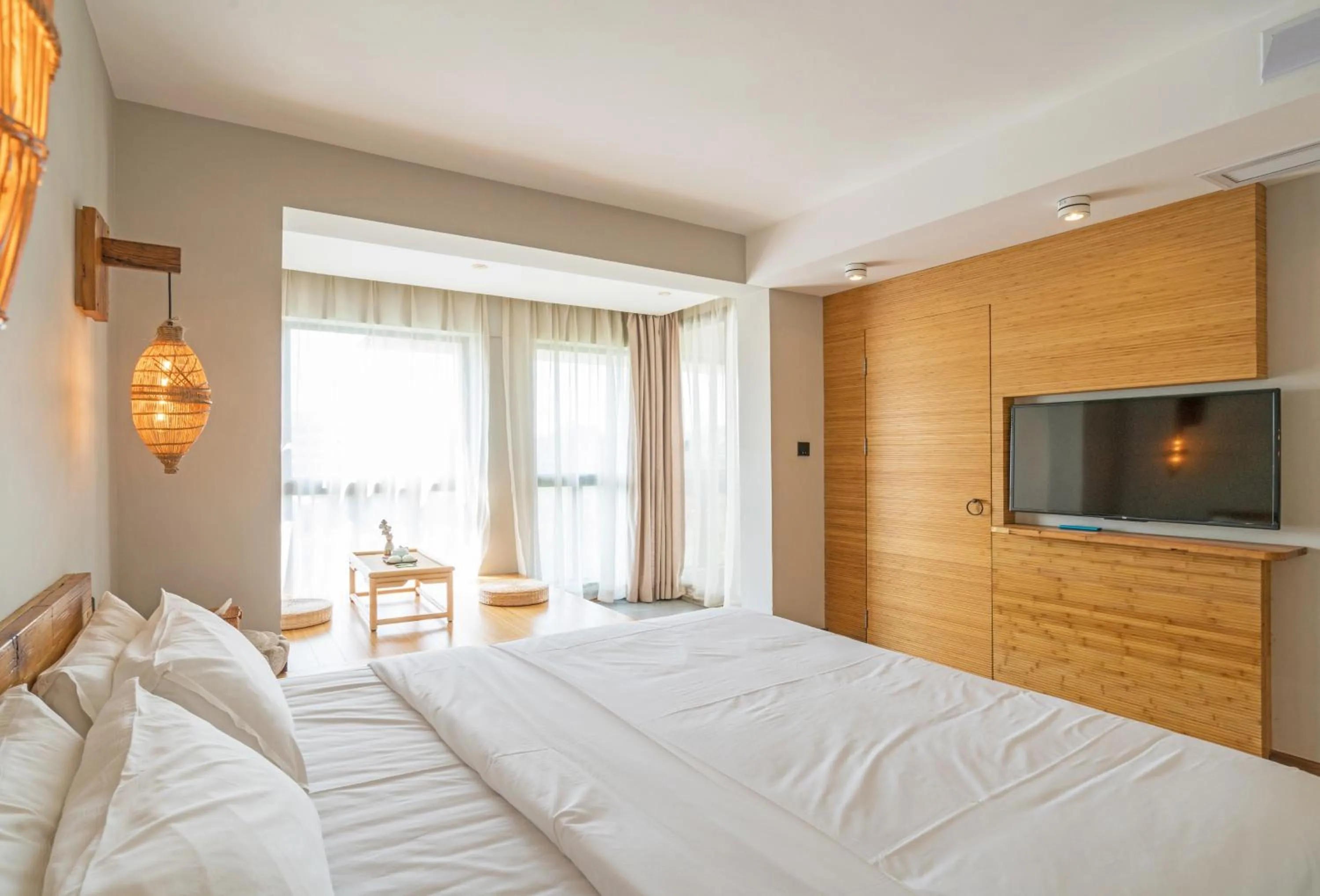 TV and multimedia, Bed in Zen Tea House Seven Stars Park