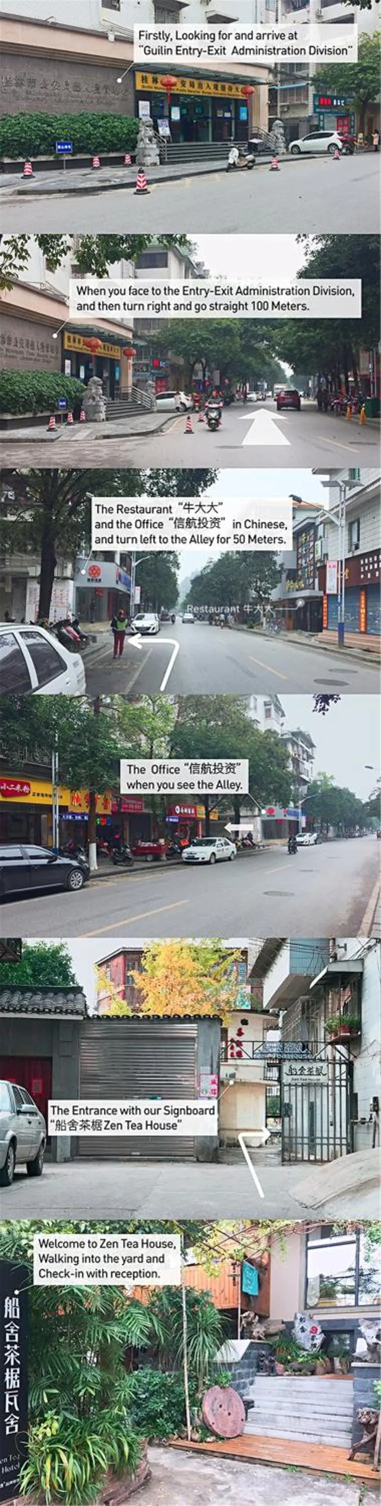 Off site in Zen Tea House Seven Stars Park