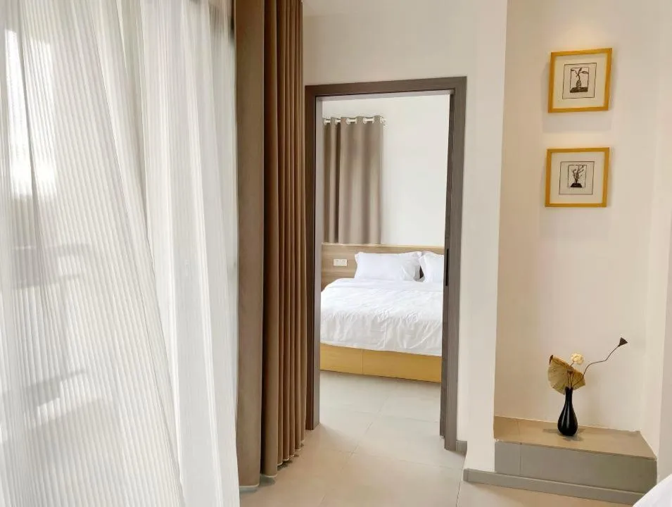 Bed in Zen Tea House Seven Stars Park