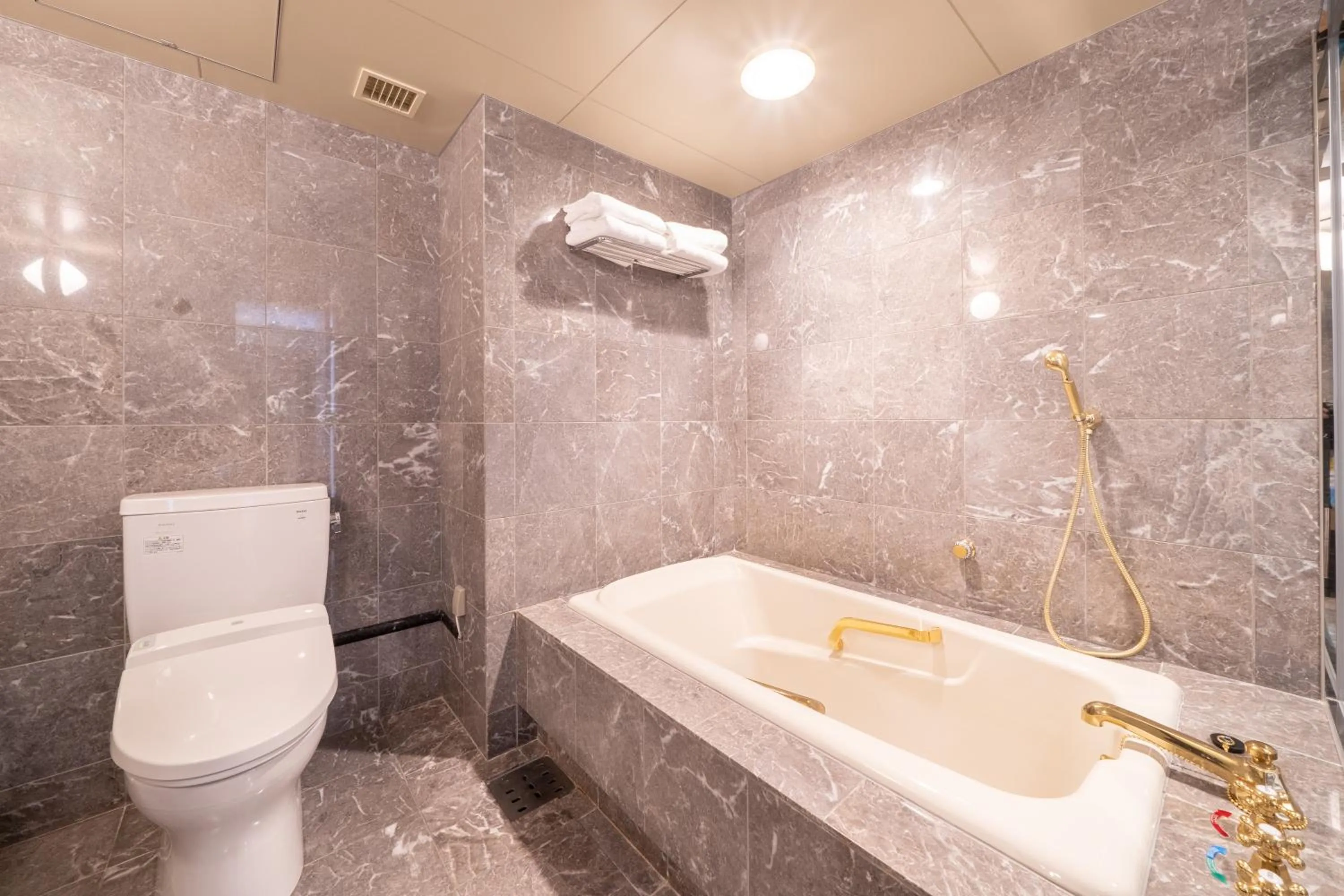 Shower in Hotel Terrace The Square Hitachi