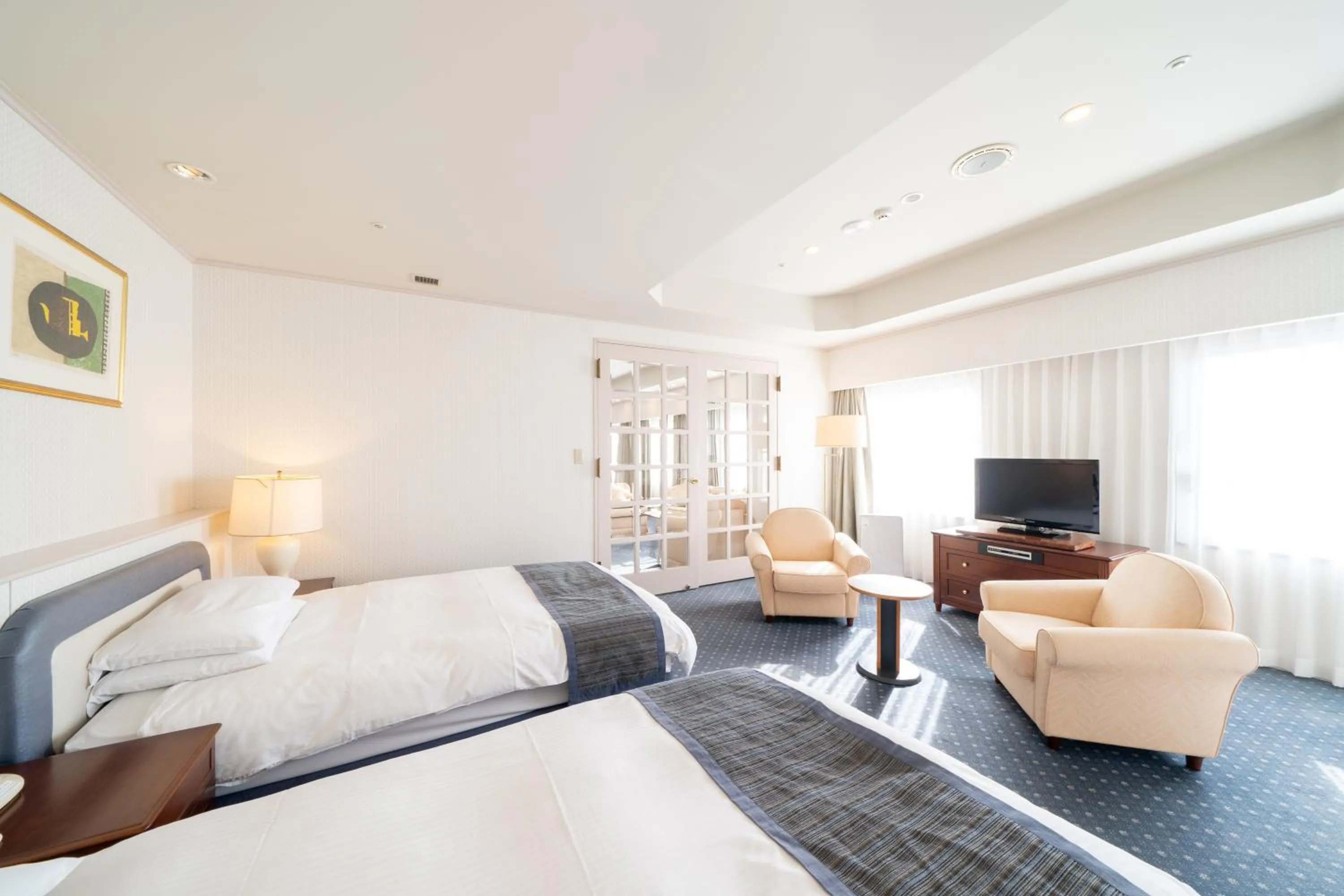 Photo of the whole room, Bed in Hotel Terrace The Square Hitachi