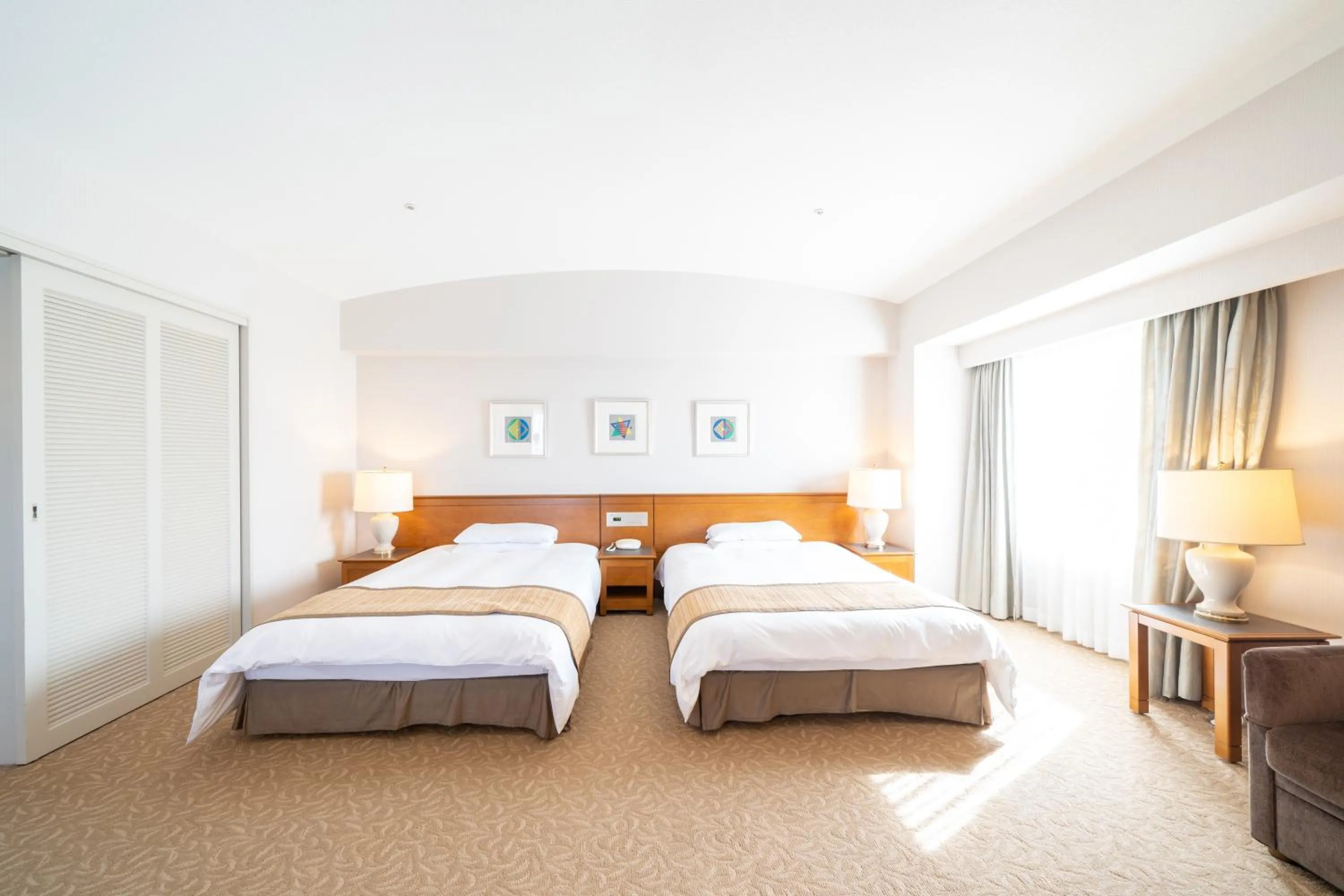 Bed in Hotel Terrace The Square Hitachi