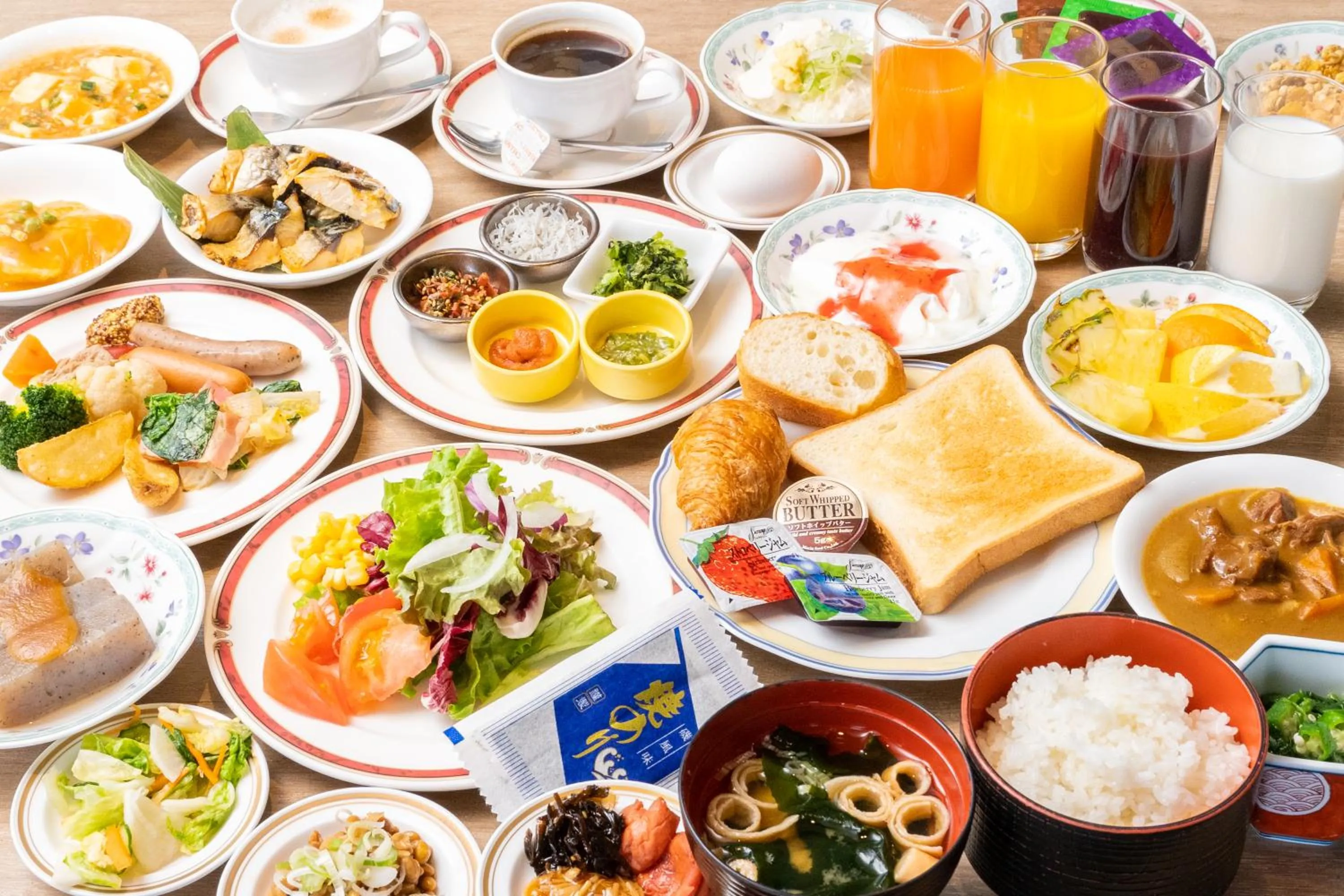 Food in Hotel Terrace The Square Hitachi