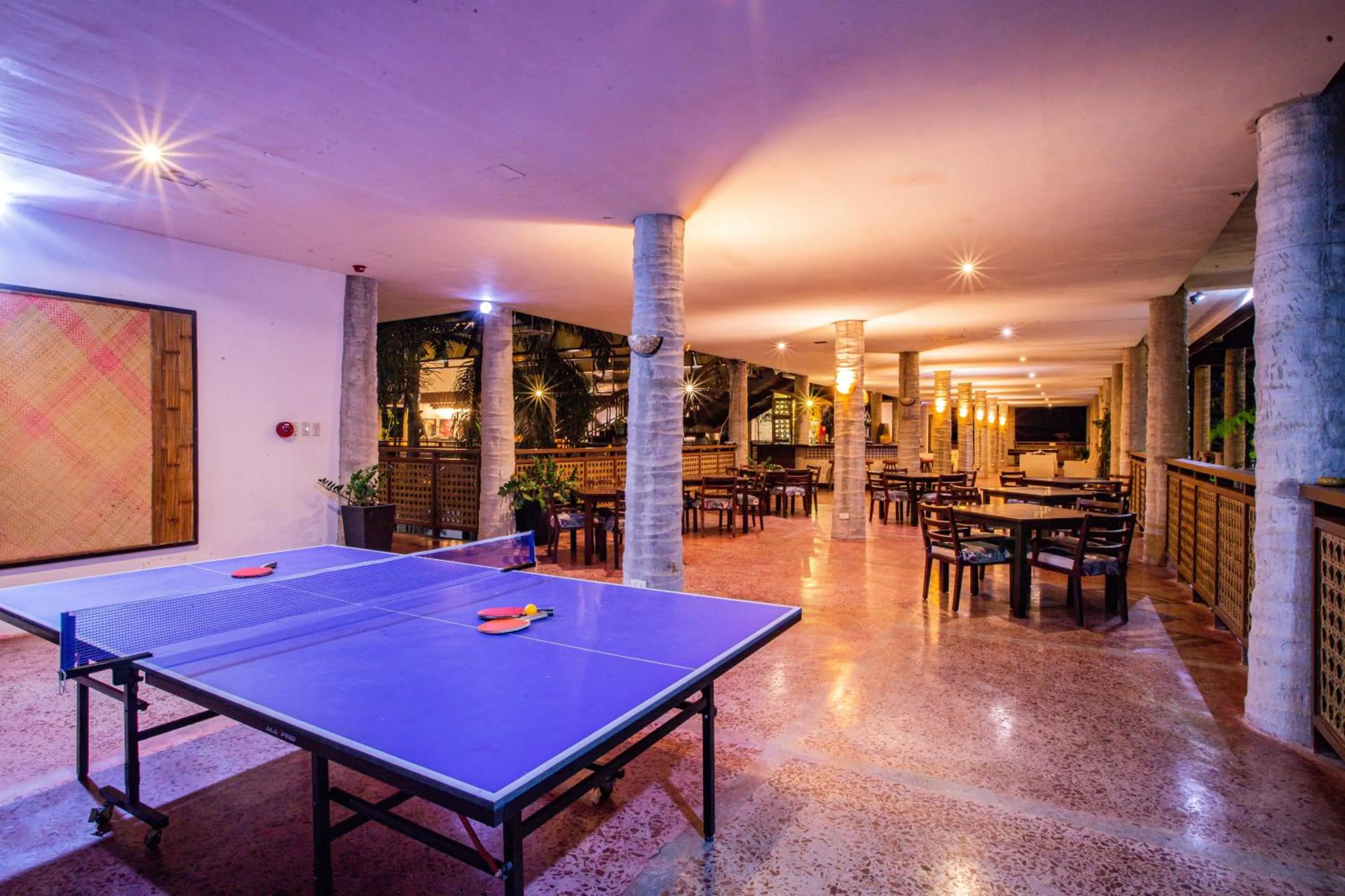 Table tennis in Club Agutaya