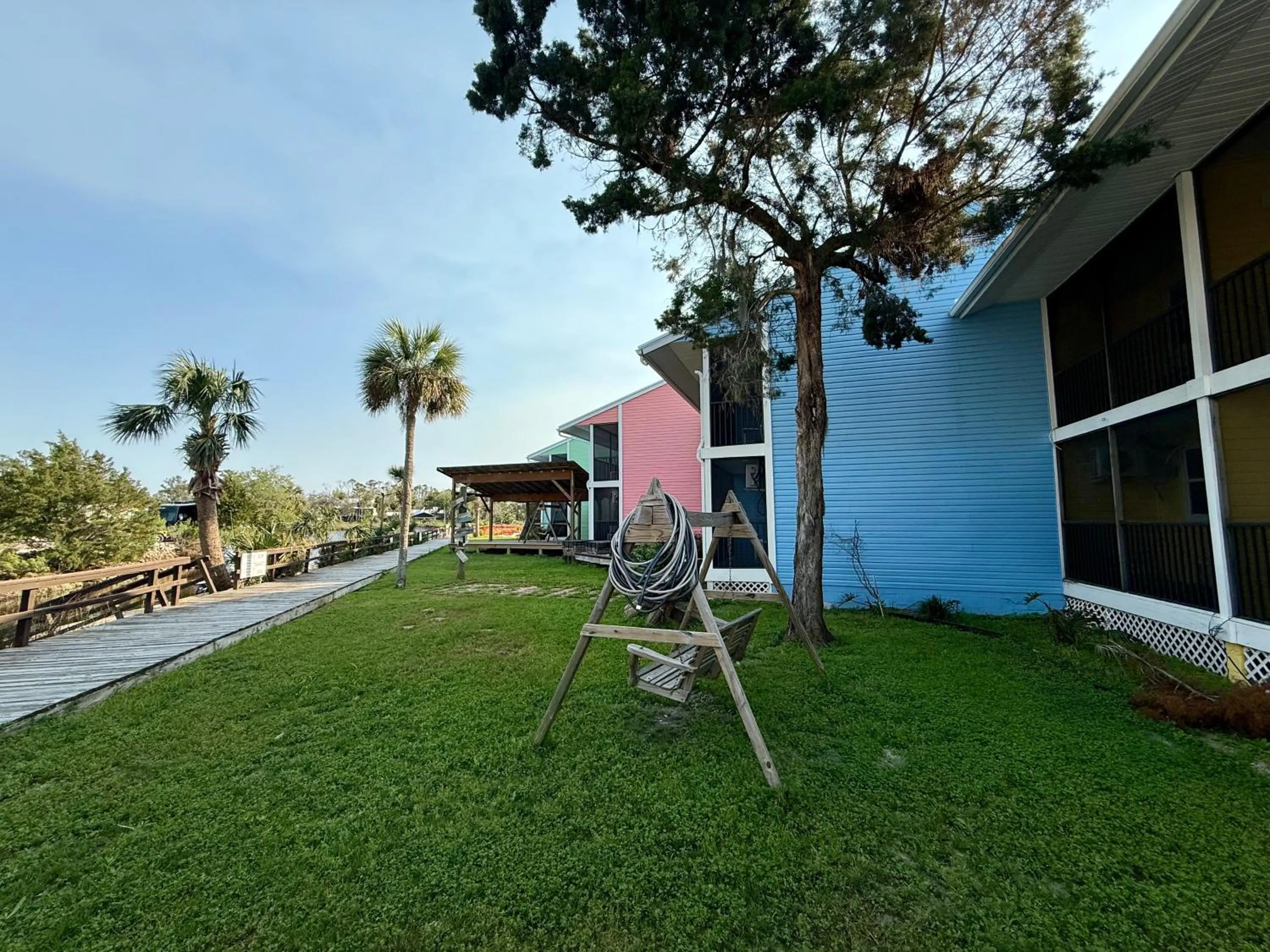 Property building in Fiddler's Restaurant and Resort