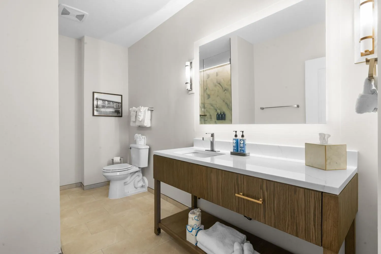 Bathroom in Harbor Suites at Harborwalk Village