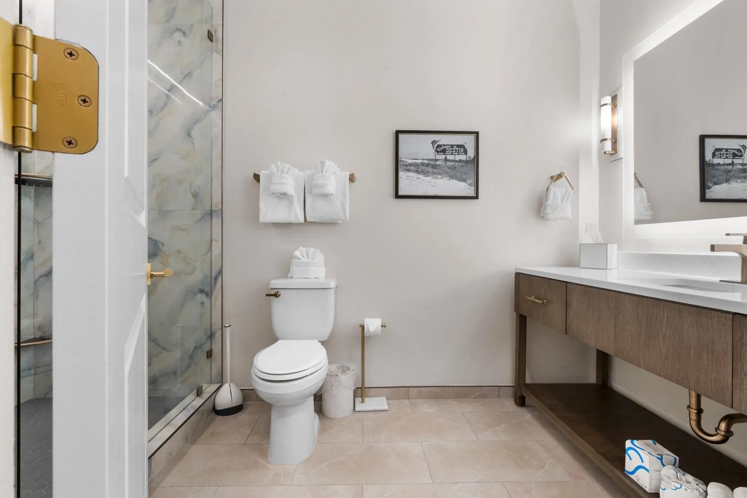Bathroom in Harbor Suites at Harborwalk Village