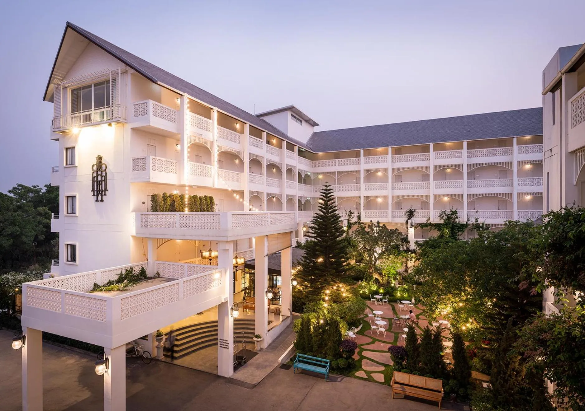Property building in Koranaree Courtyard Boutique Hotel