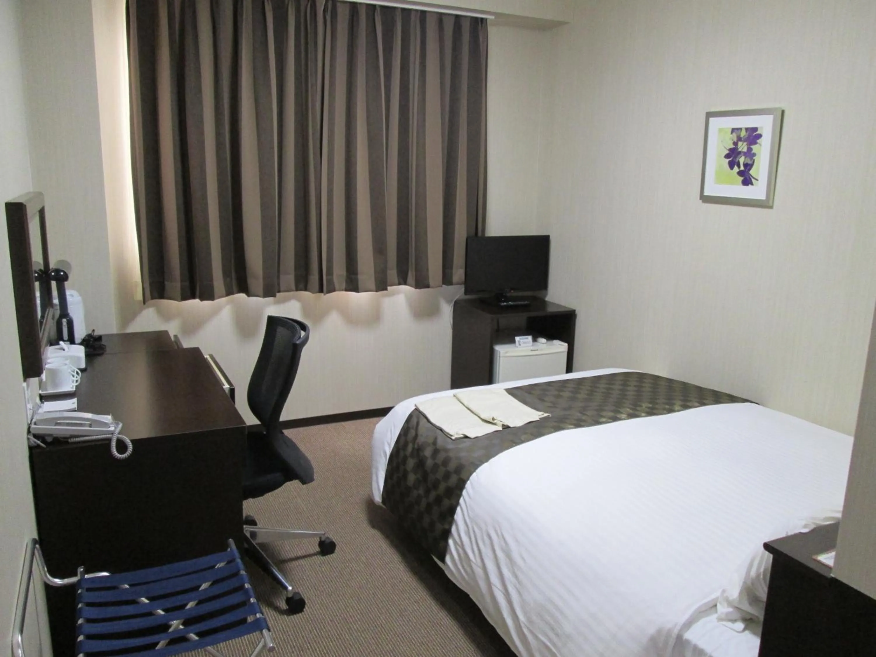 Photo of the whole room, Bed in Okawa Riverside Hotel