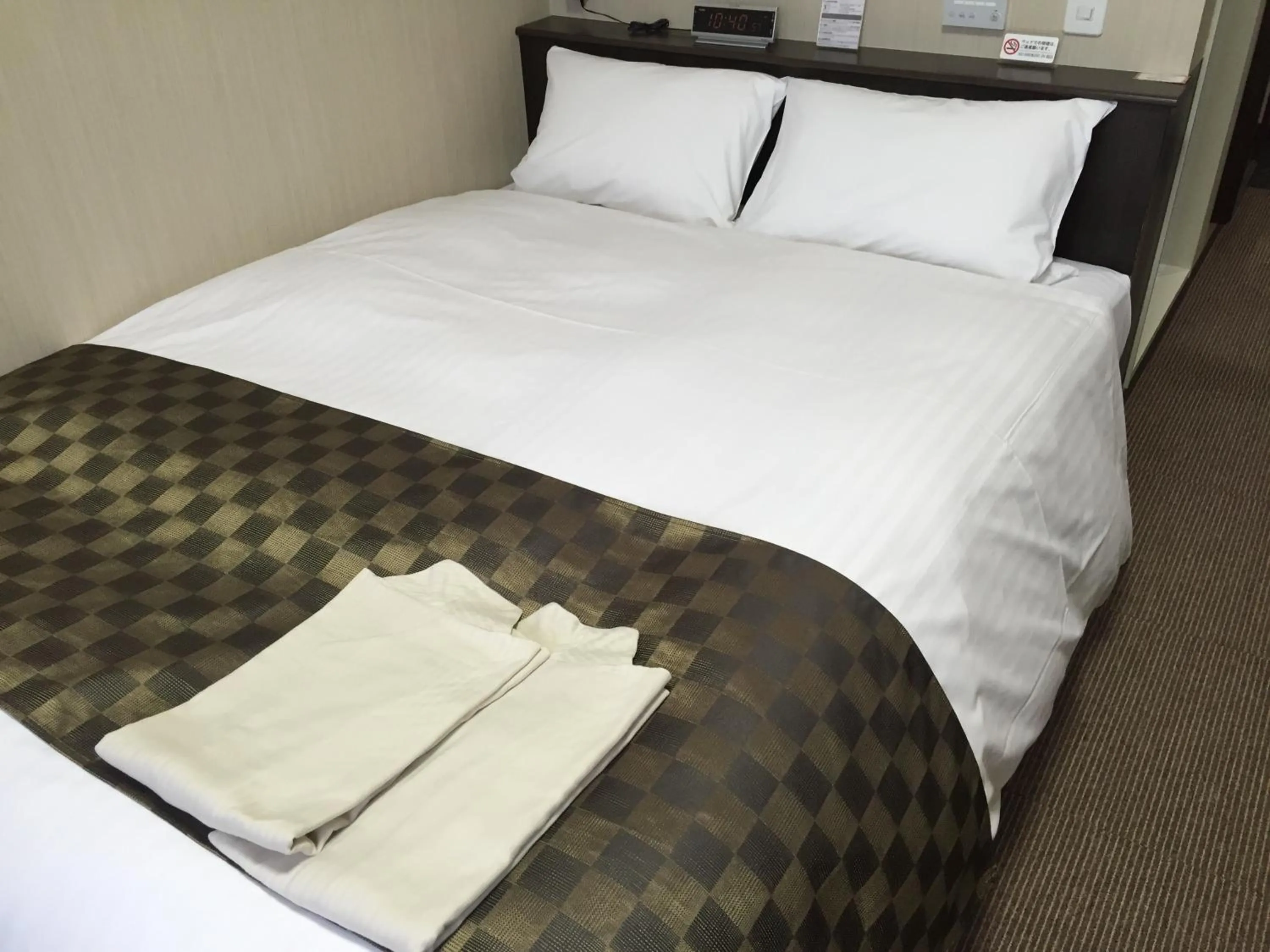 Photo of the whole room, Bed in Okawa Riverside Hotel