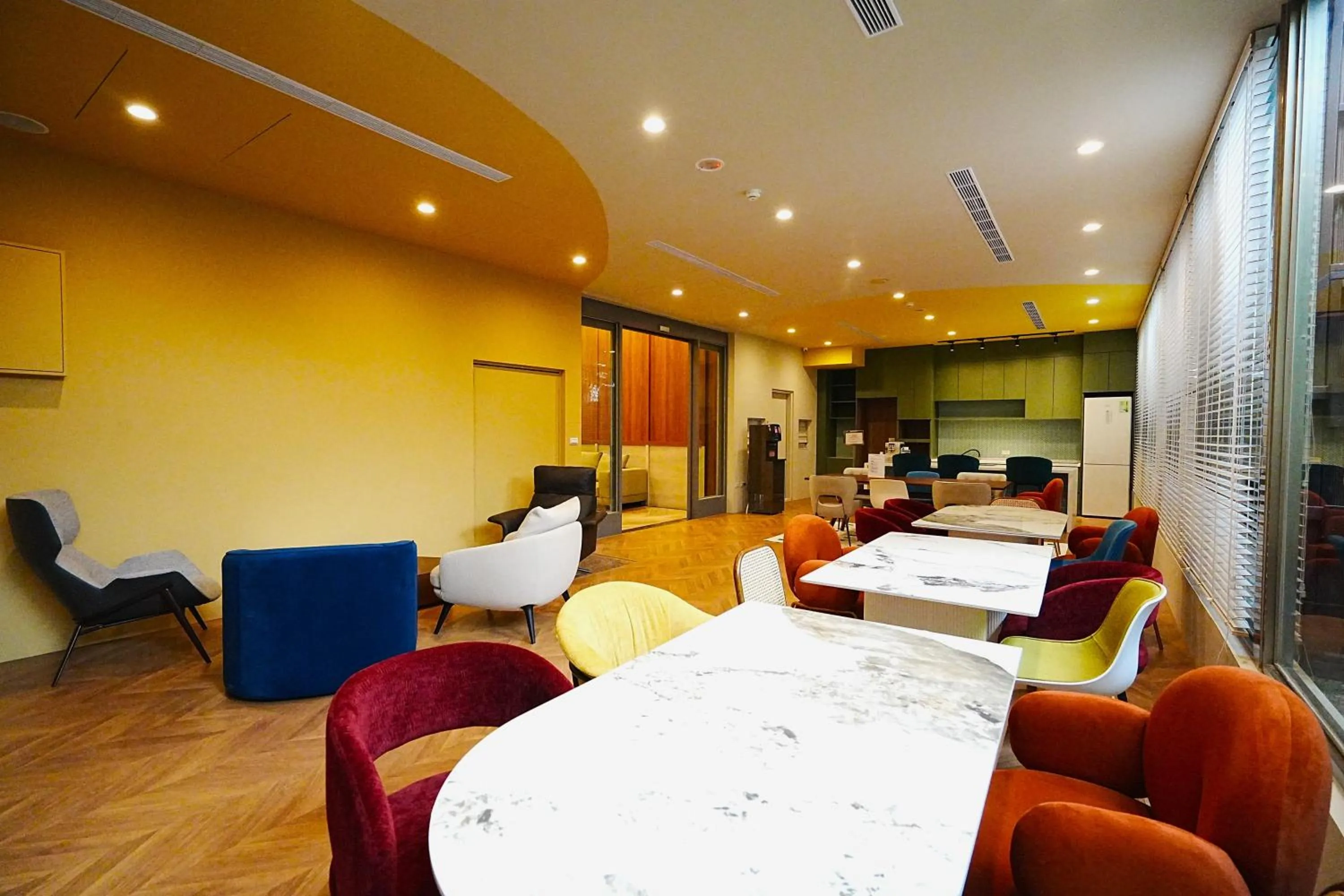 Seating area in York Hotel