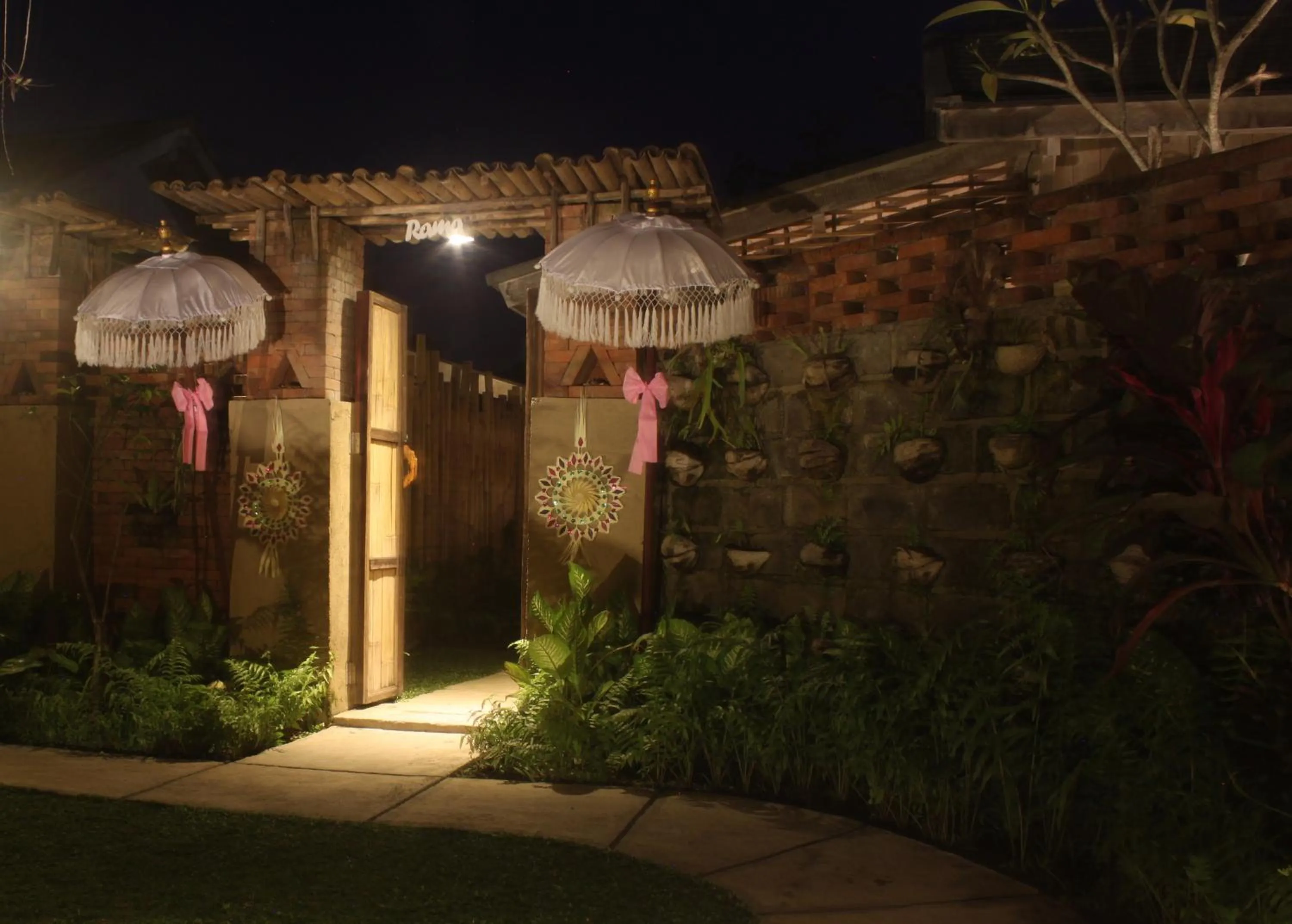 Decorative detail in Umaya Ubud Villa