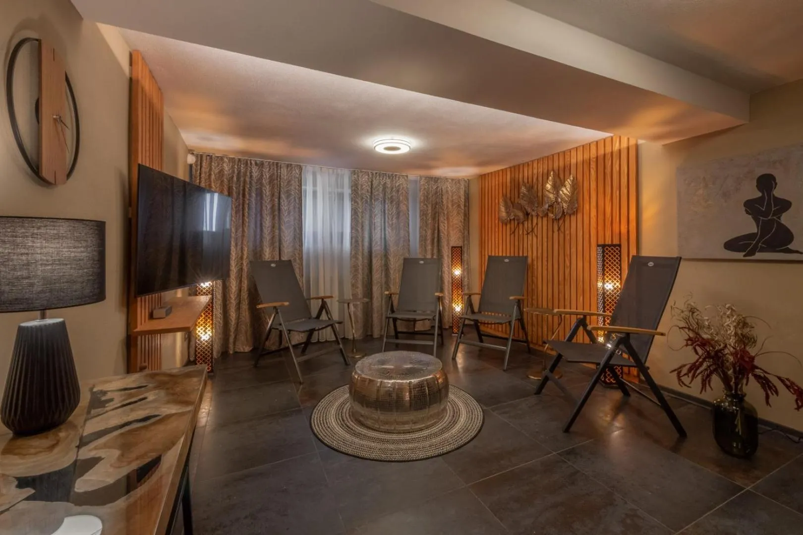 Sauna in Redfoxapartment Central