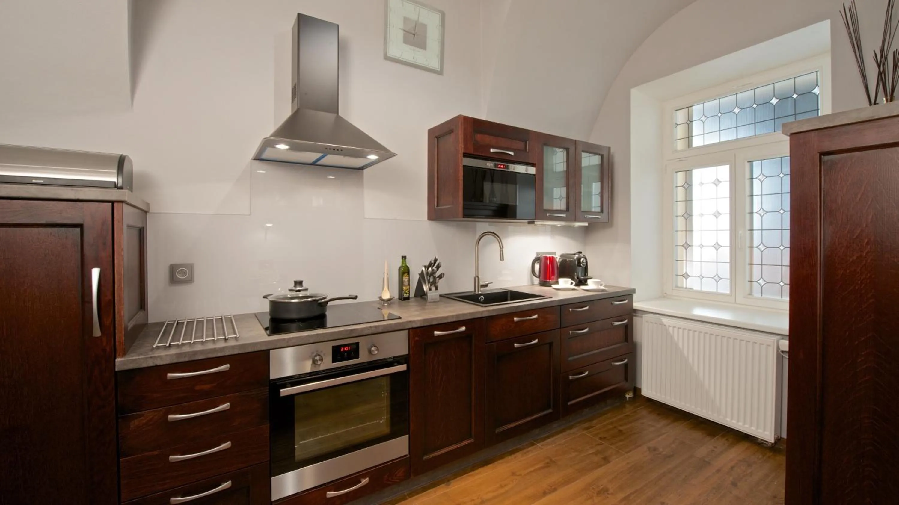 Kitchen or kitchenette in Redfoxapartment Central