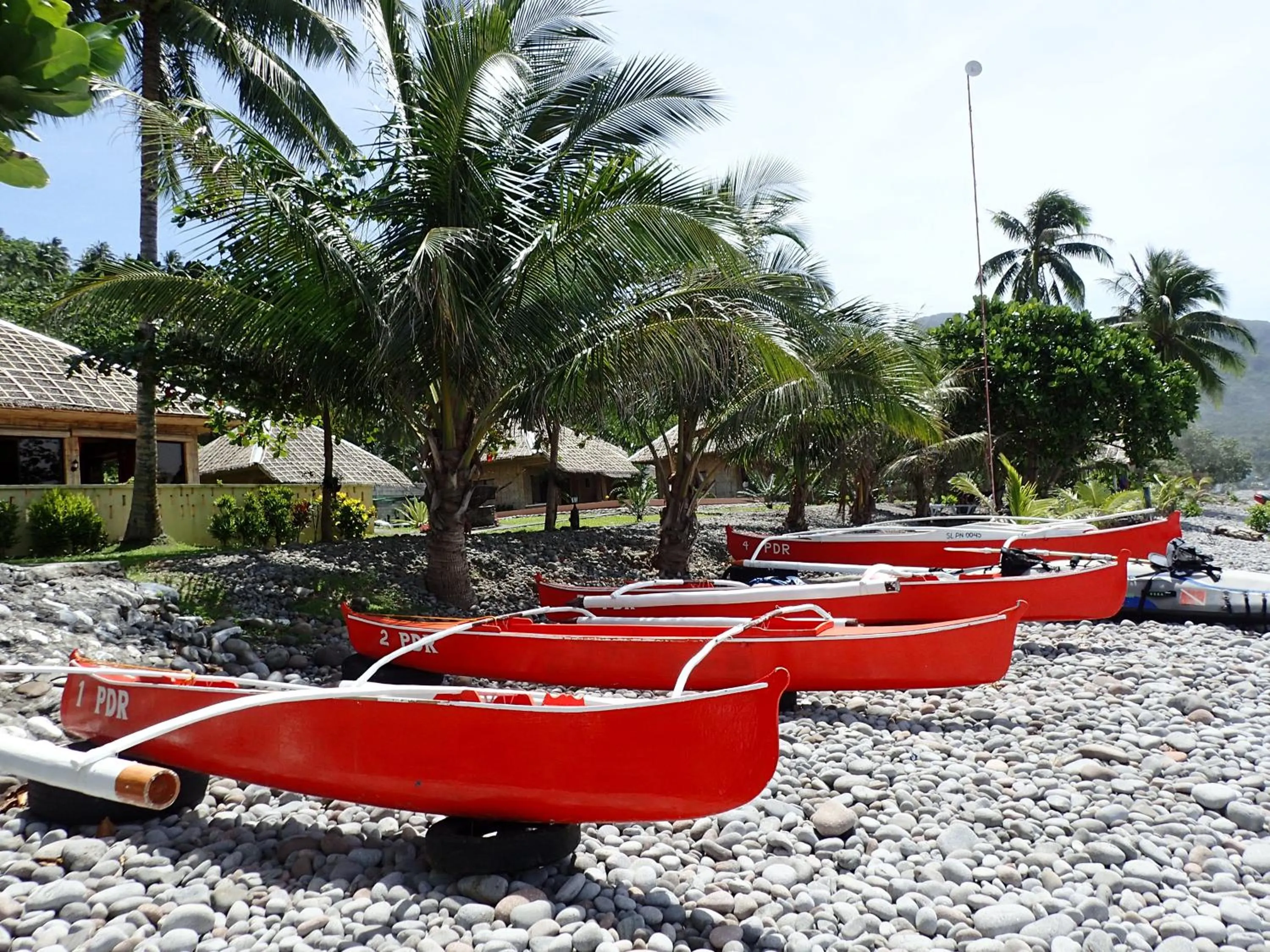 Canoeing in Pintuyan Dive Resort