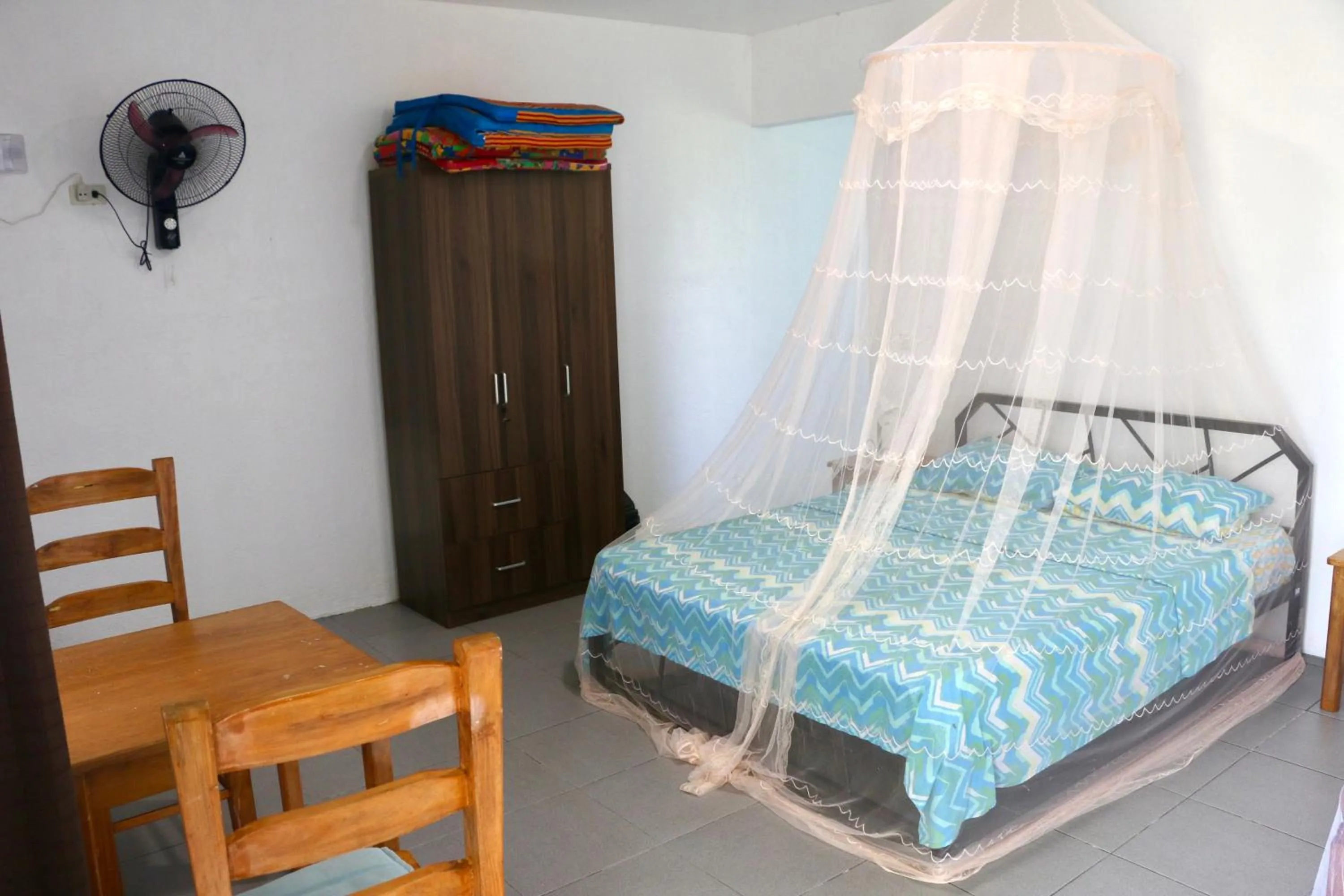 Bed in Pintuyan Dive Resort