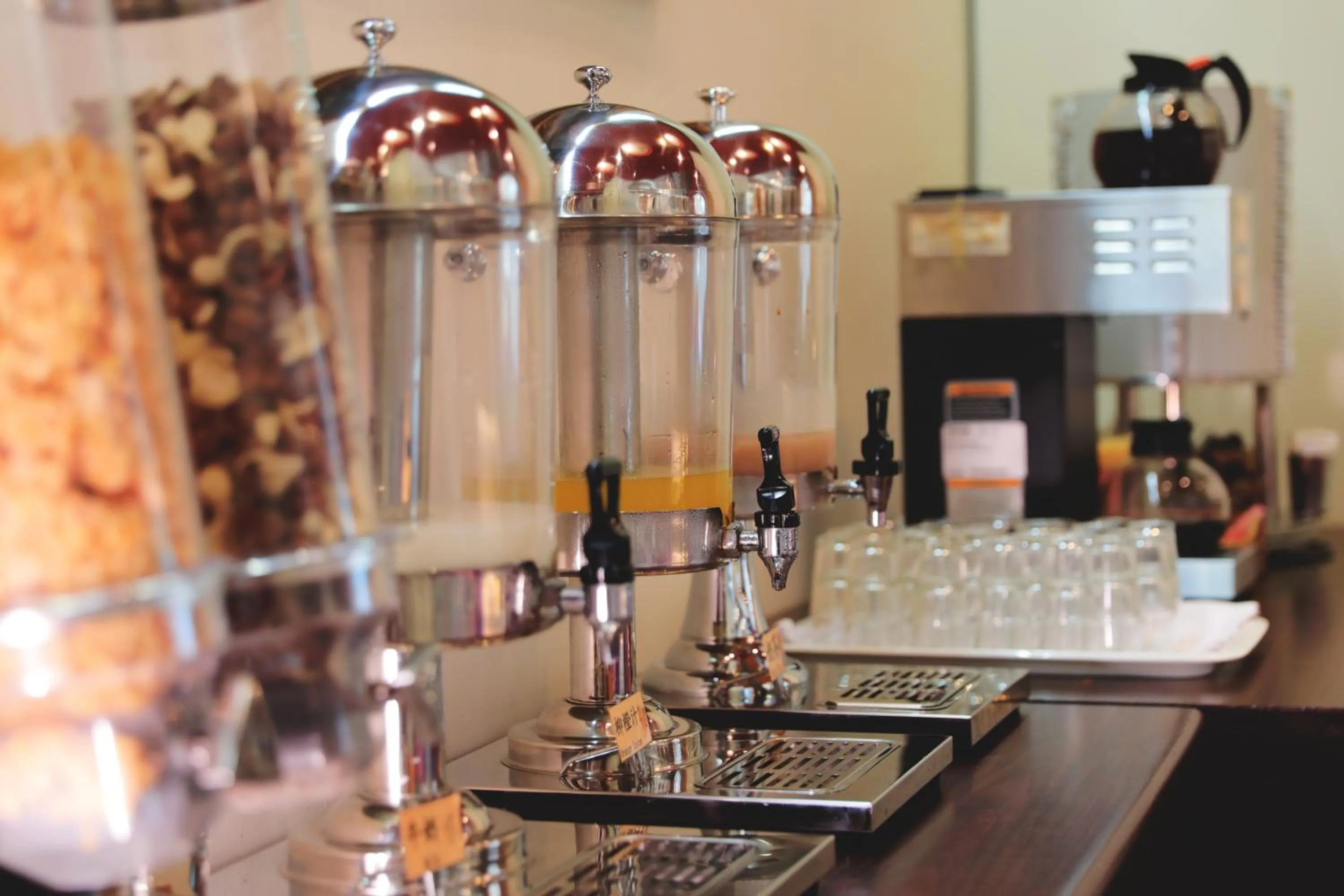 Buffet breakfast in Yago Inn