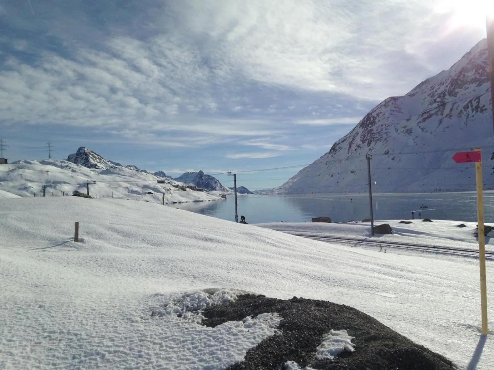 Natural landscape in Bever Lodge