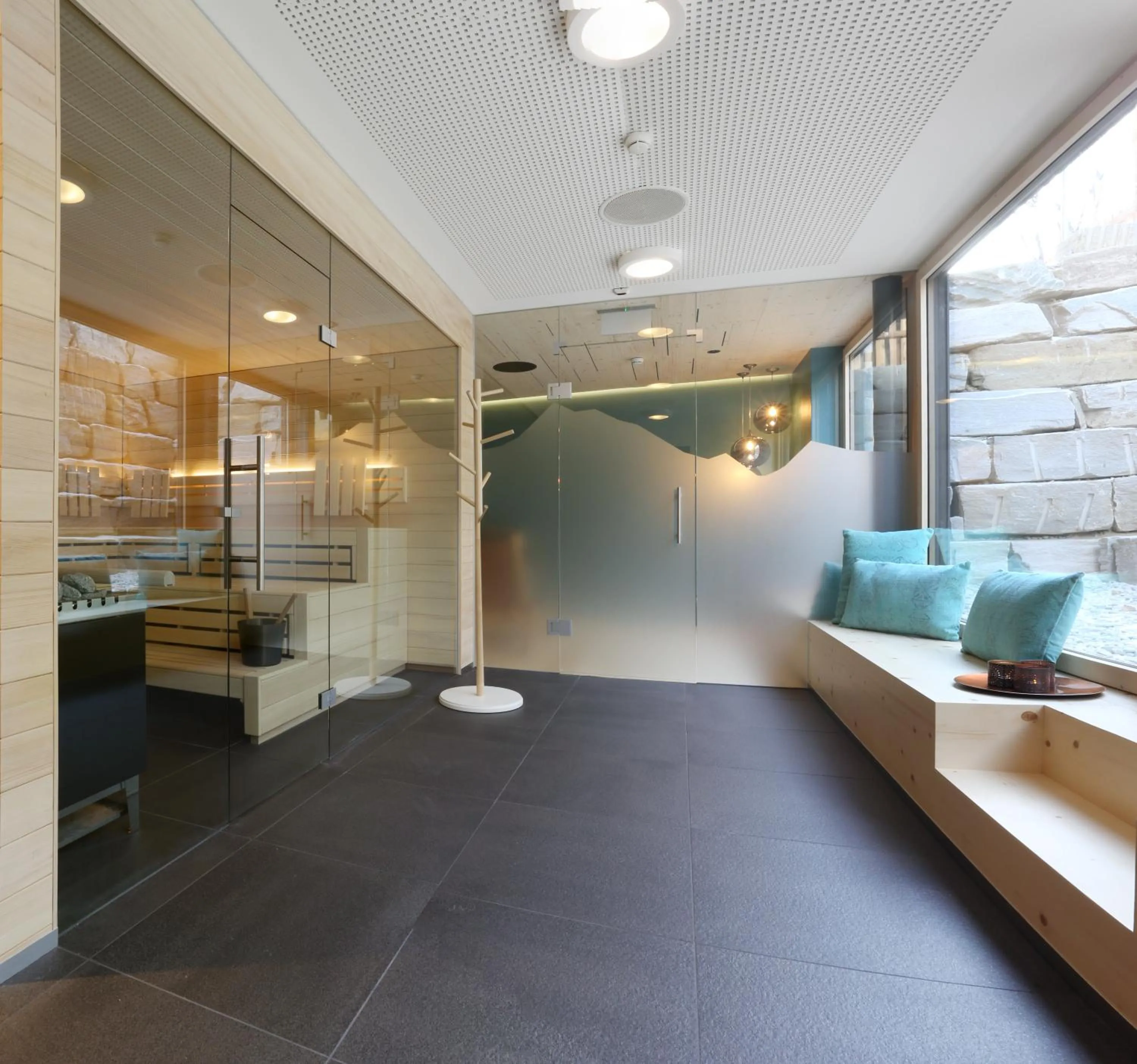 Sauna in Bever Lodge