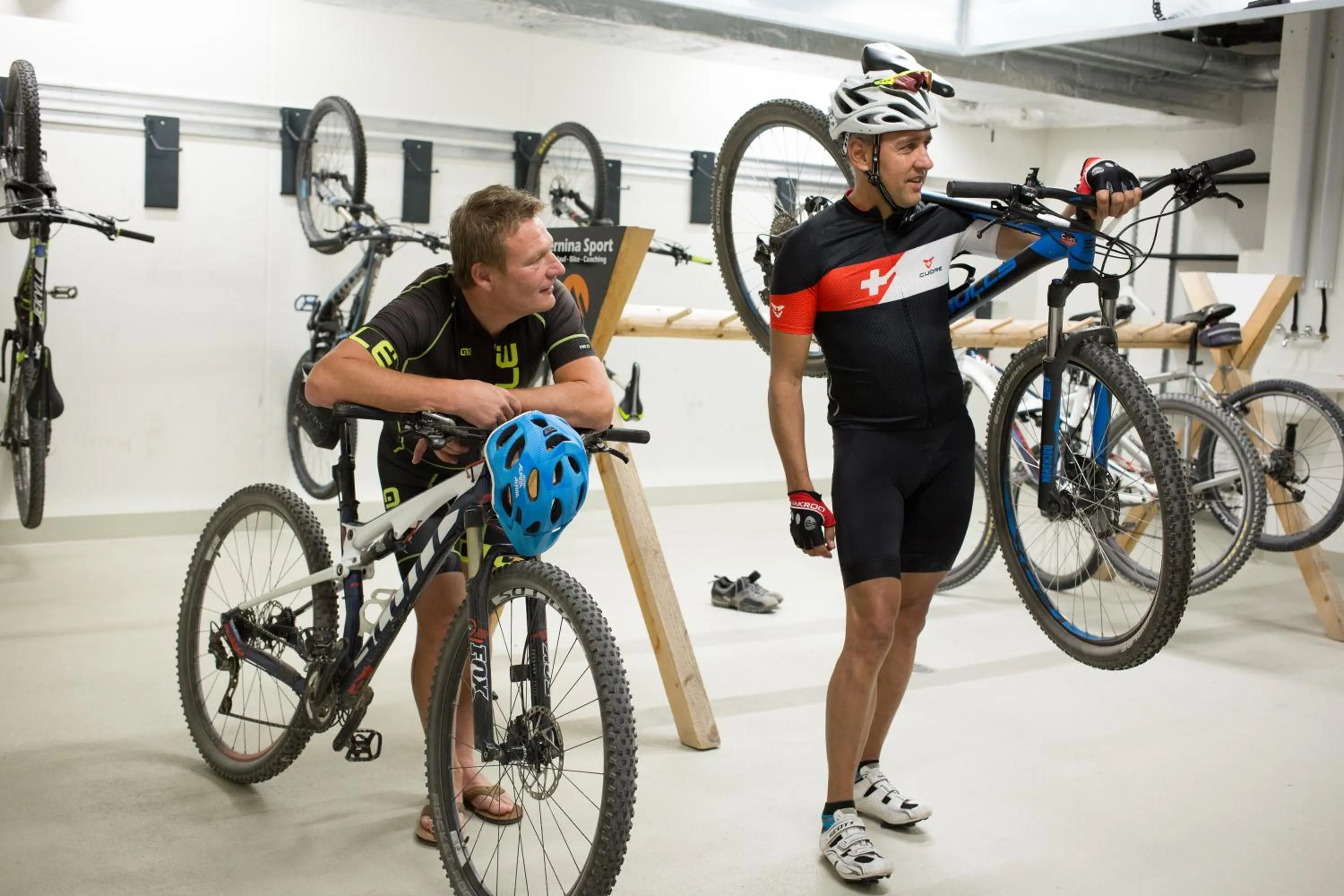 Cycling in Bever Lodge