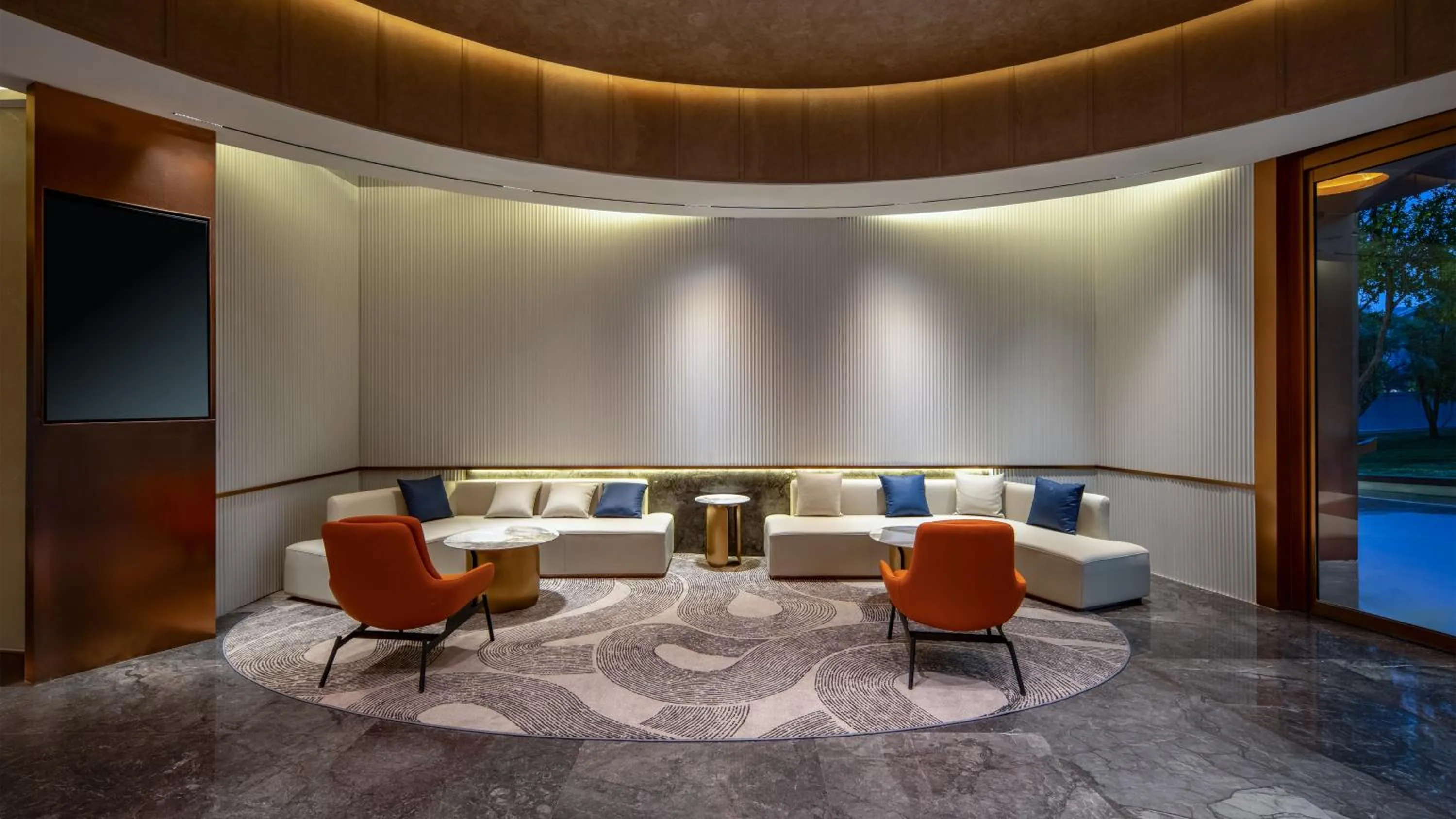 Lobby or reception in Holiday Inn Express Shenzhen Sports Center by IHG